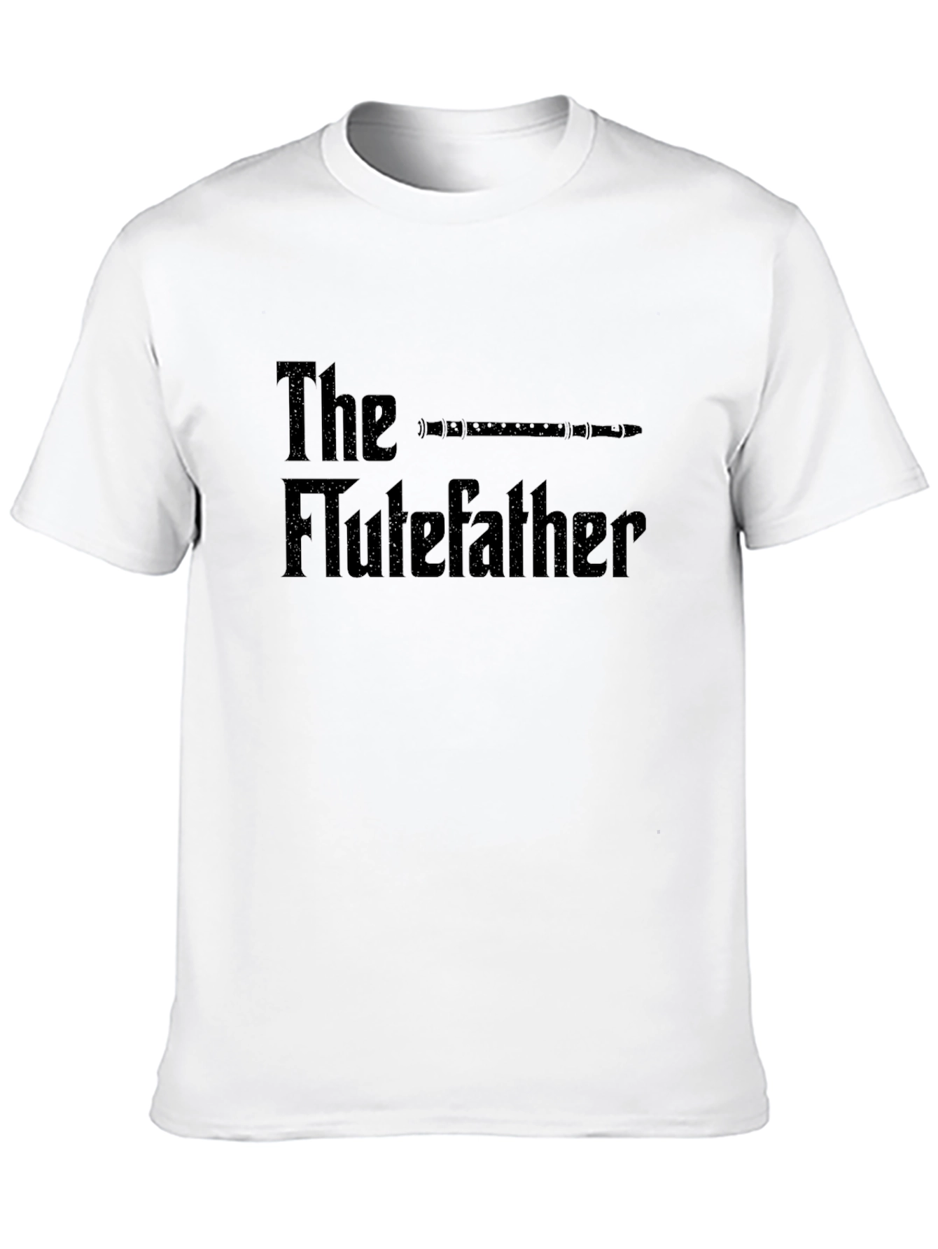 The Flutefather T-Shirt - Music Lover Tee