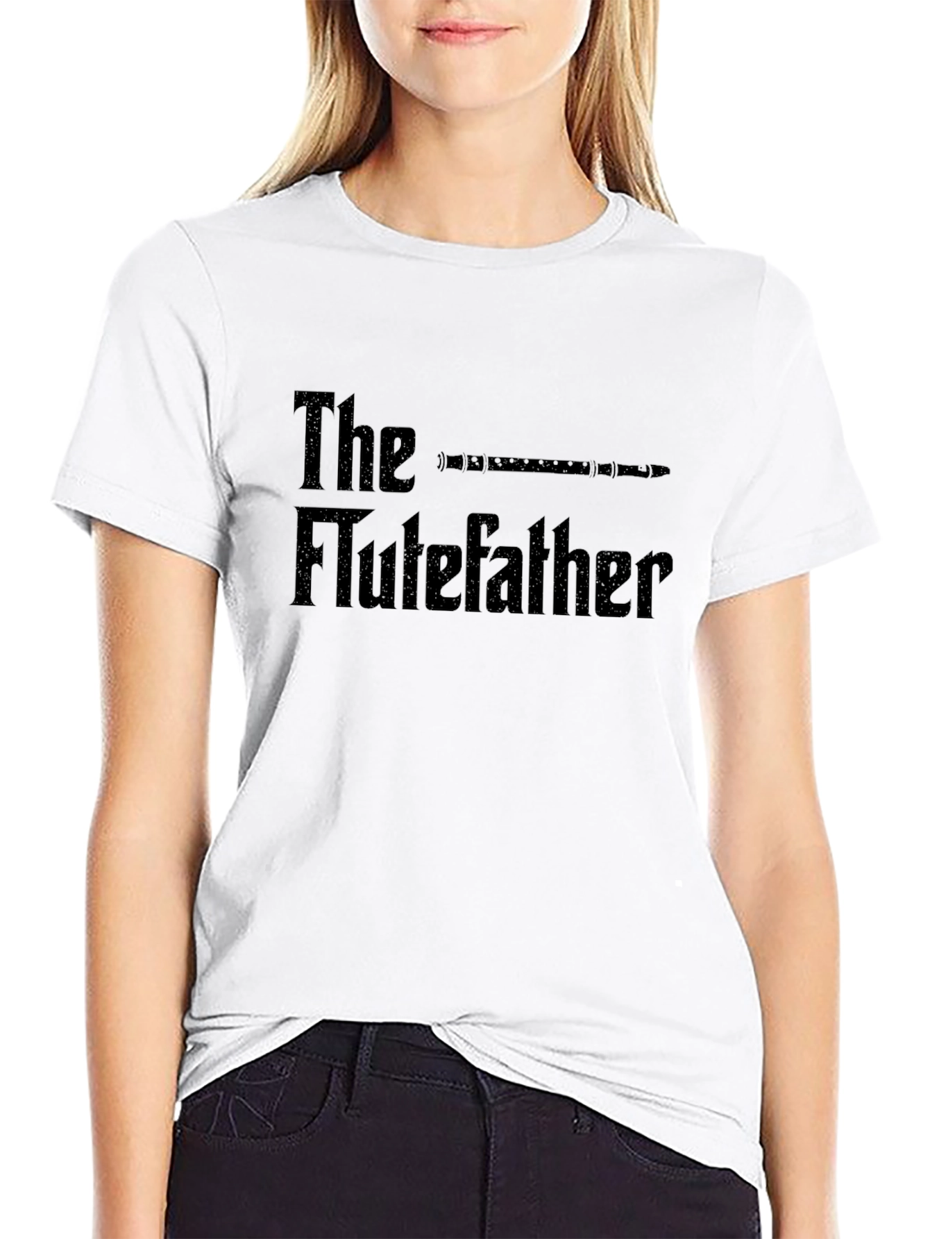 The Flutefather T-Shirt - Music Lover Tee