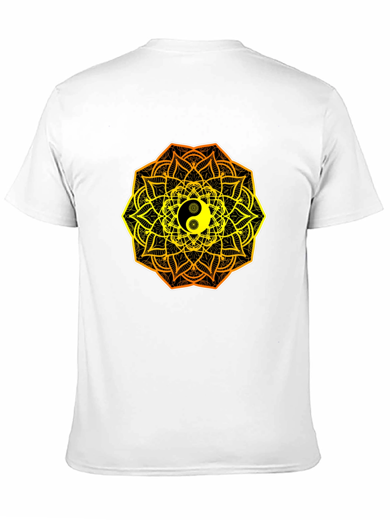 Yin Yang Mandala Graphic T-Shirt - Stylish & Unique