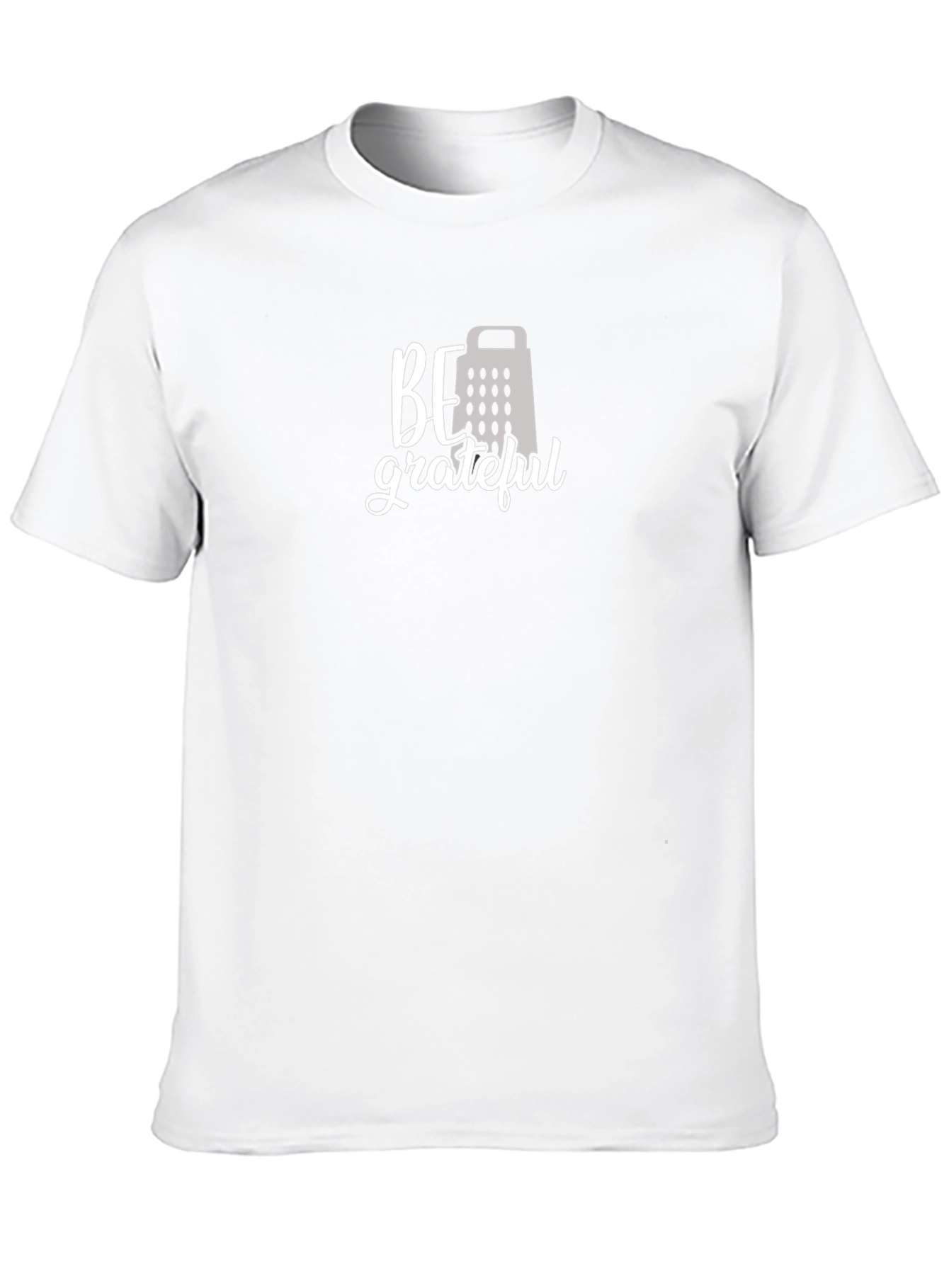 Be Grateful Grater Graphic Tee - Mens Black T-Shirt