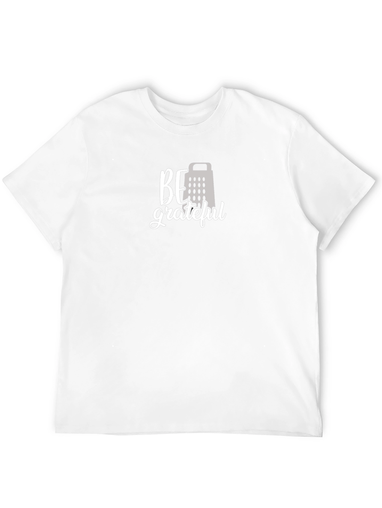 Be Grateful Grater Graphic Tee - Mens Black T-Shirt