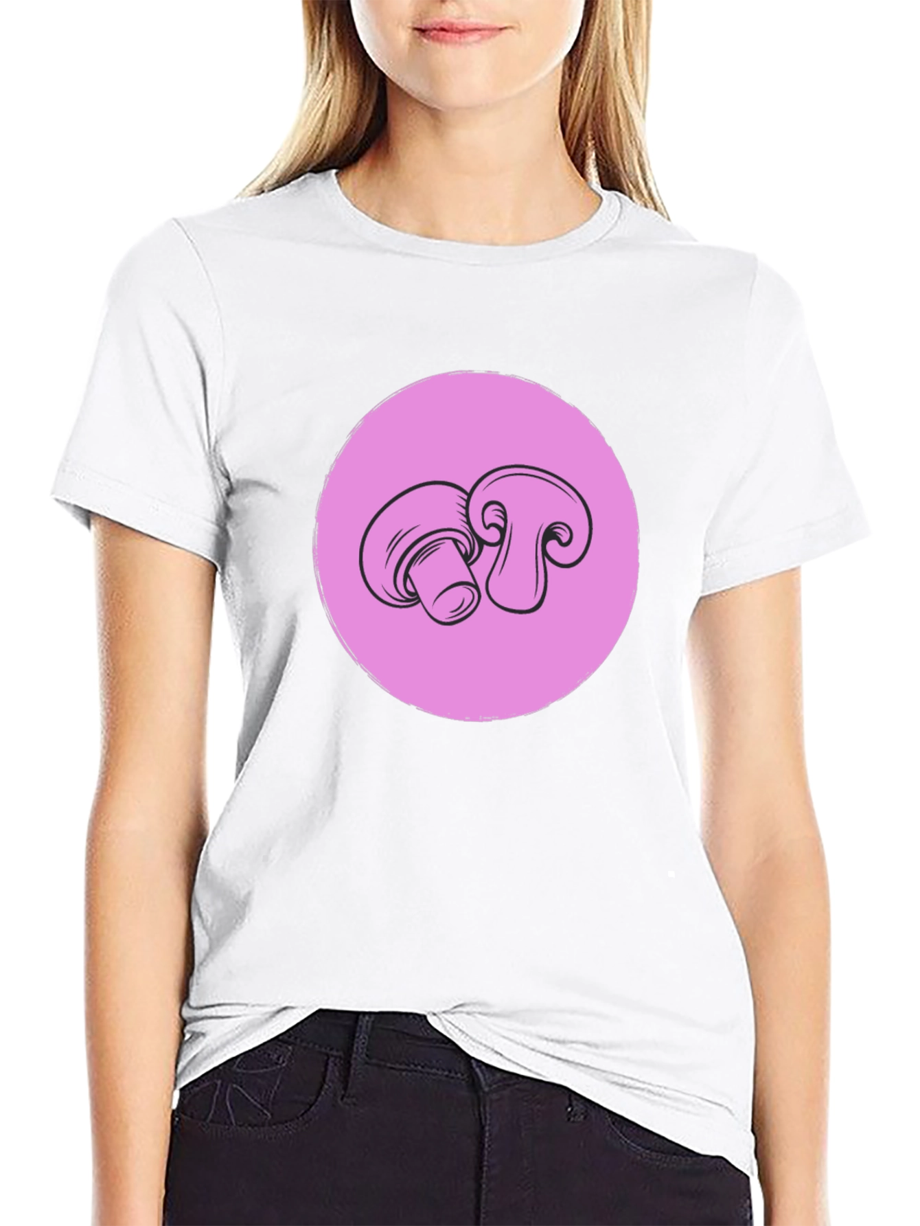 Mushroom Graphic Tee - Unique Design!