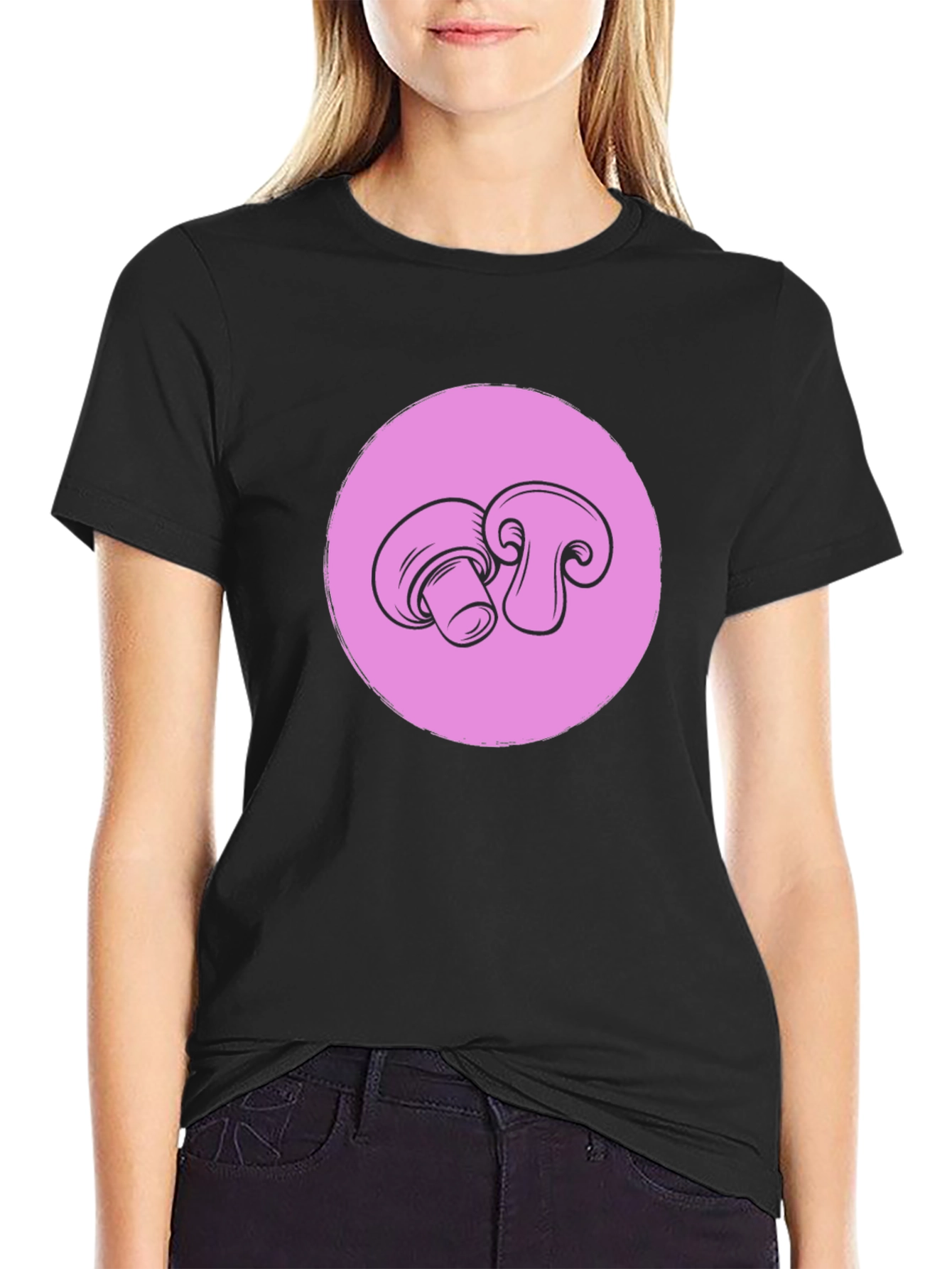 Mushroom Graphic Tee - Unique Design!