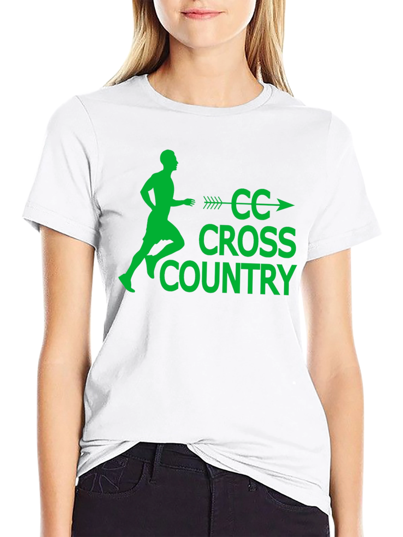 Cross Country Runner Graphic T-Shirt