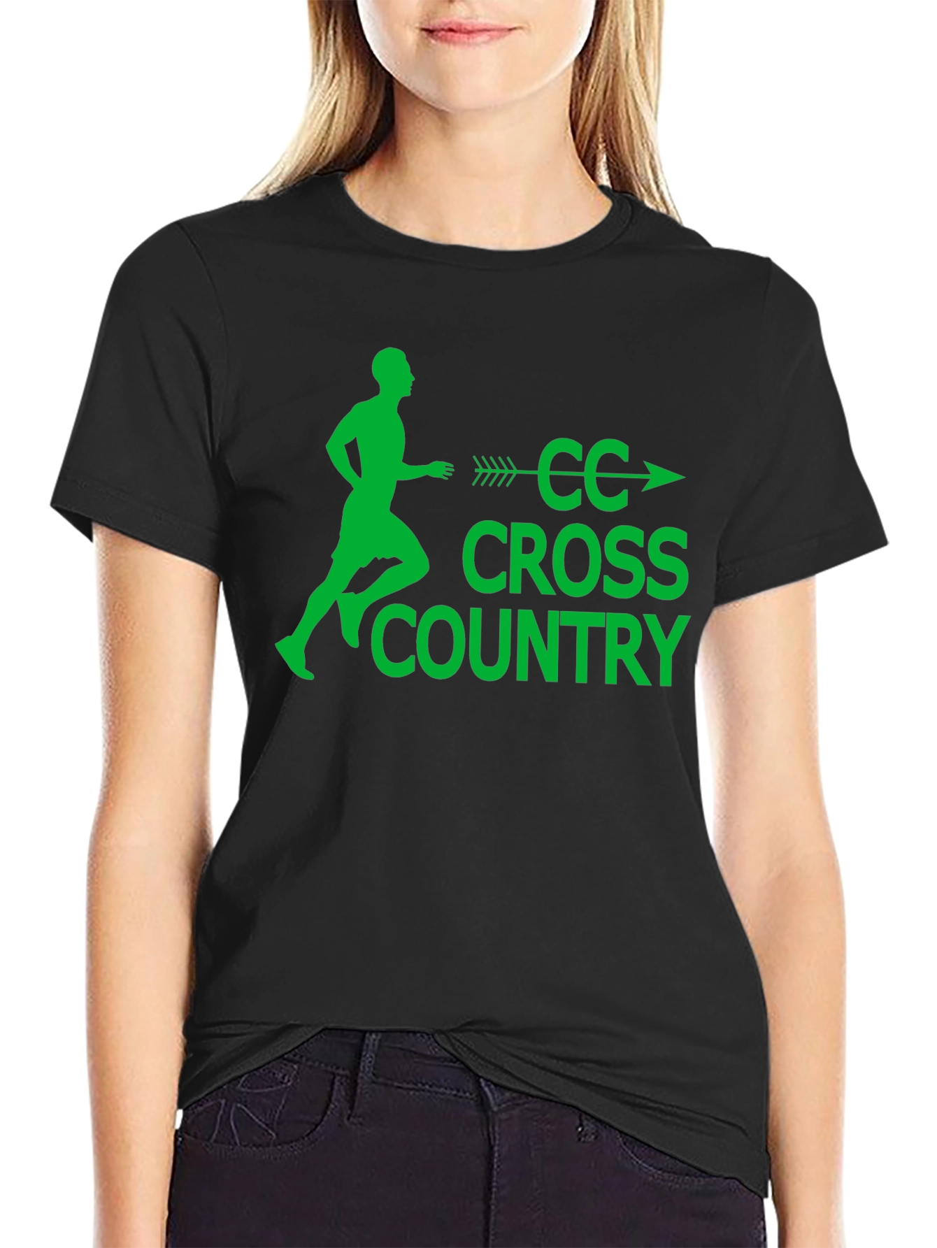 Cross Country Runner Graphic T-Shirt