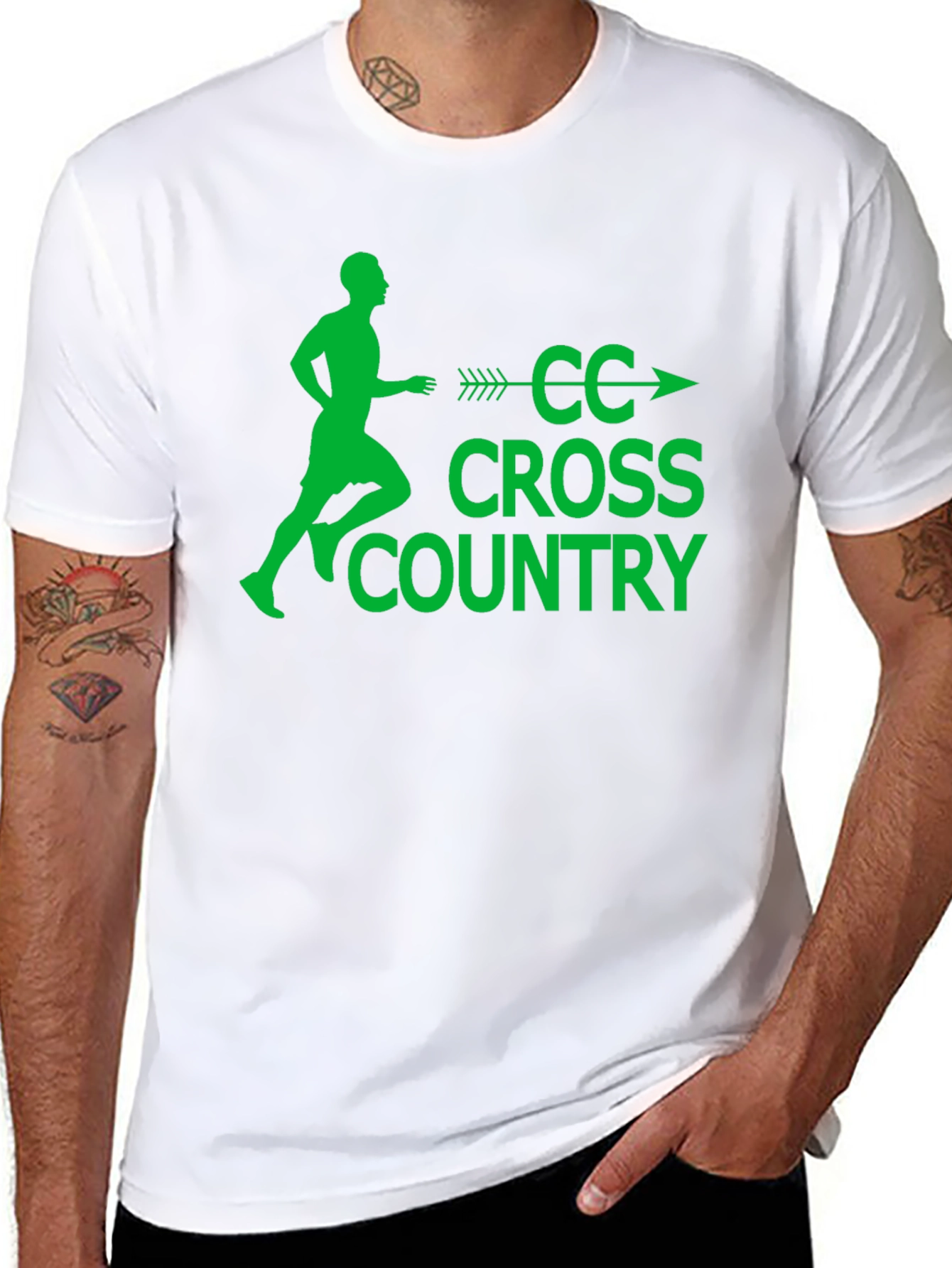 Cross Country Runner Graphic T-Shirt