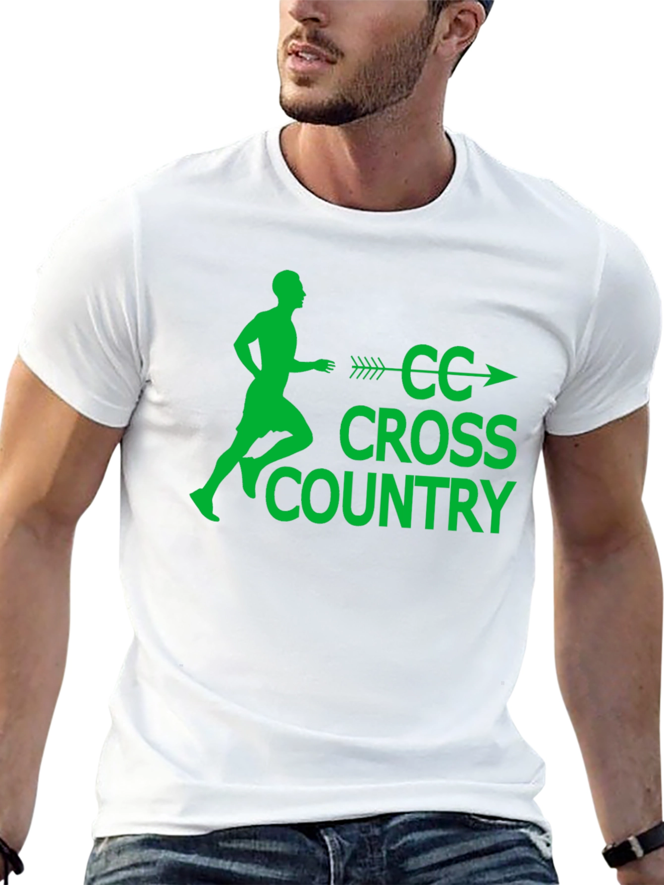 Cross Country Runner Graphic T-Shirt
