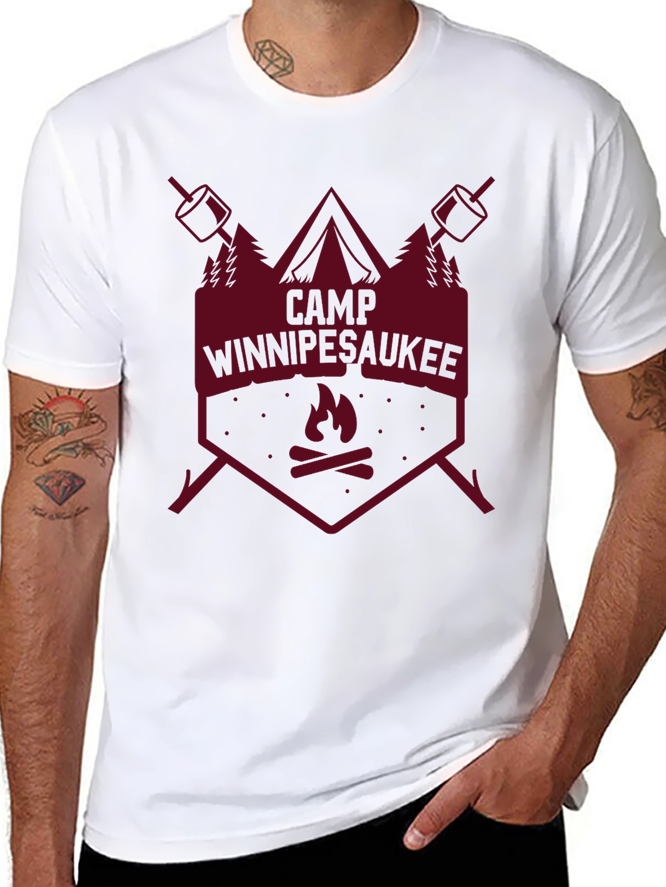 Camp Winnipesaukee Graphic T-Shirt
