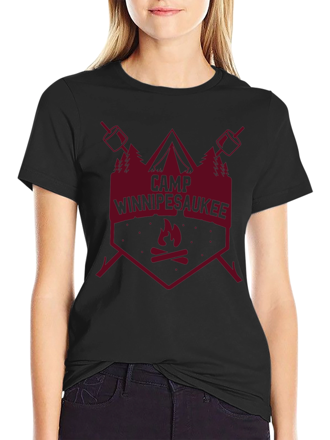 Camp Winnipesaukee Graphic T-Shirt