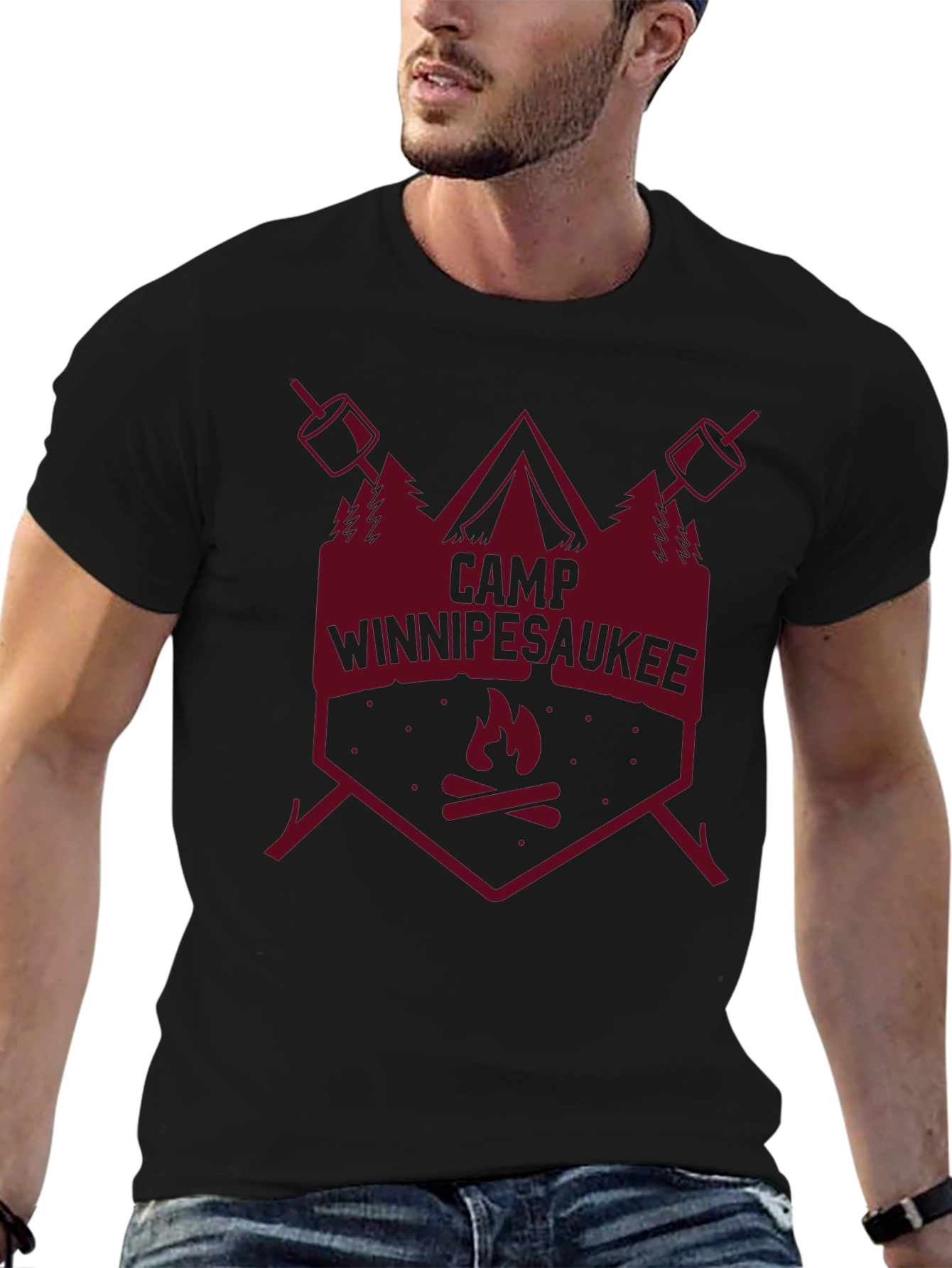Camp Winnipesaukee Graphic T-Shirt