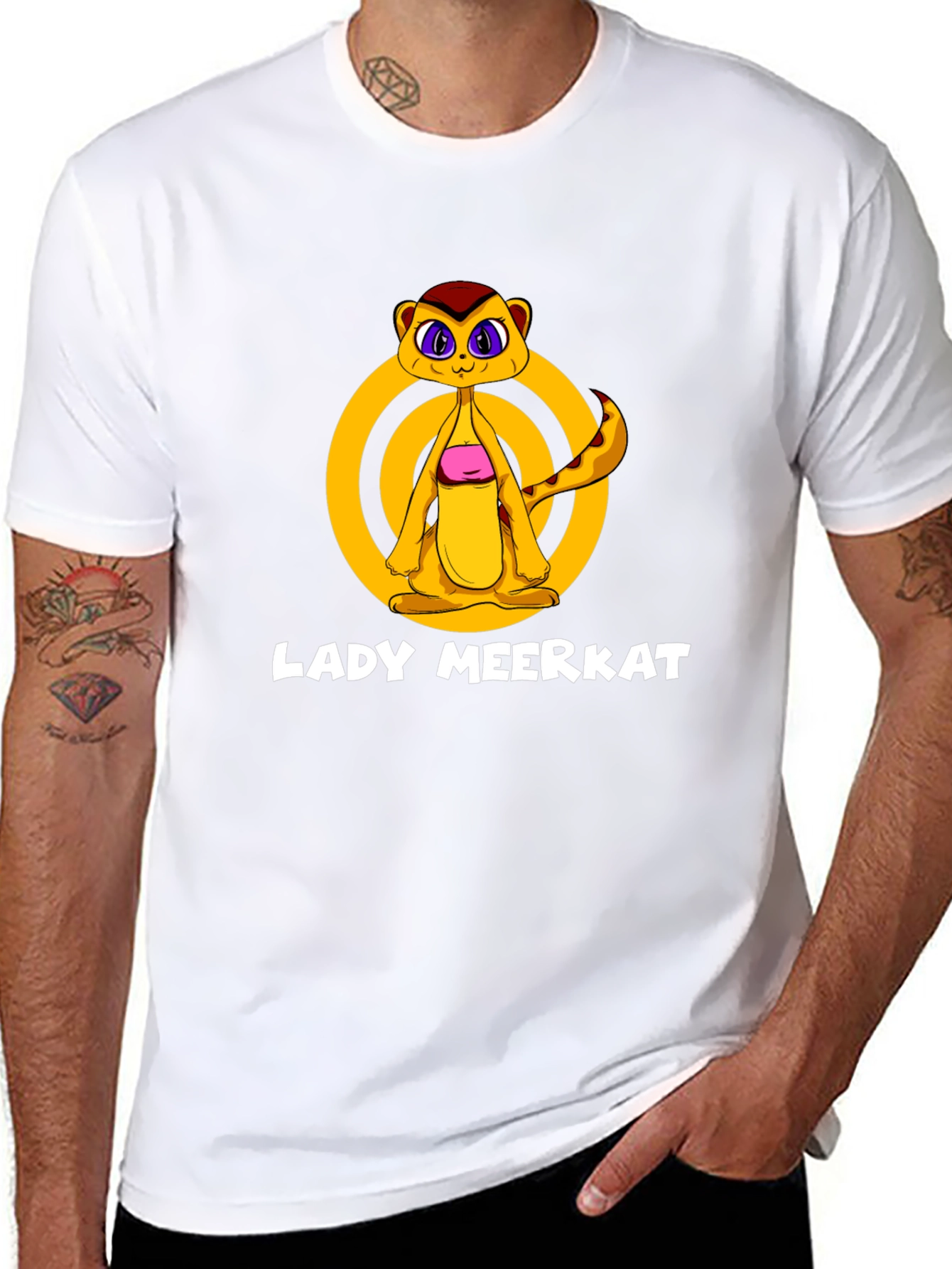 Lady Meerkat Graphic Tee