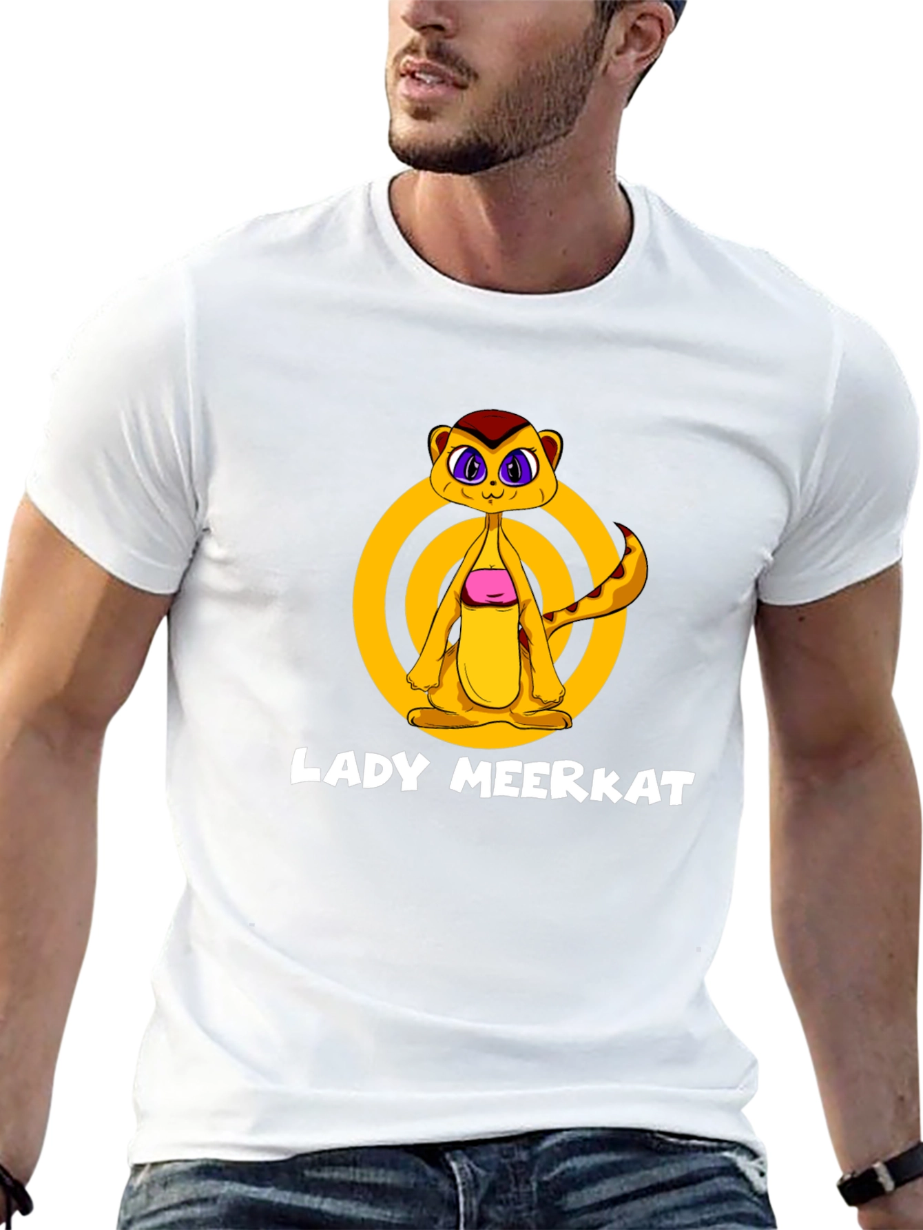 Lady Meerkat Graphic Tee