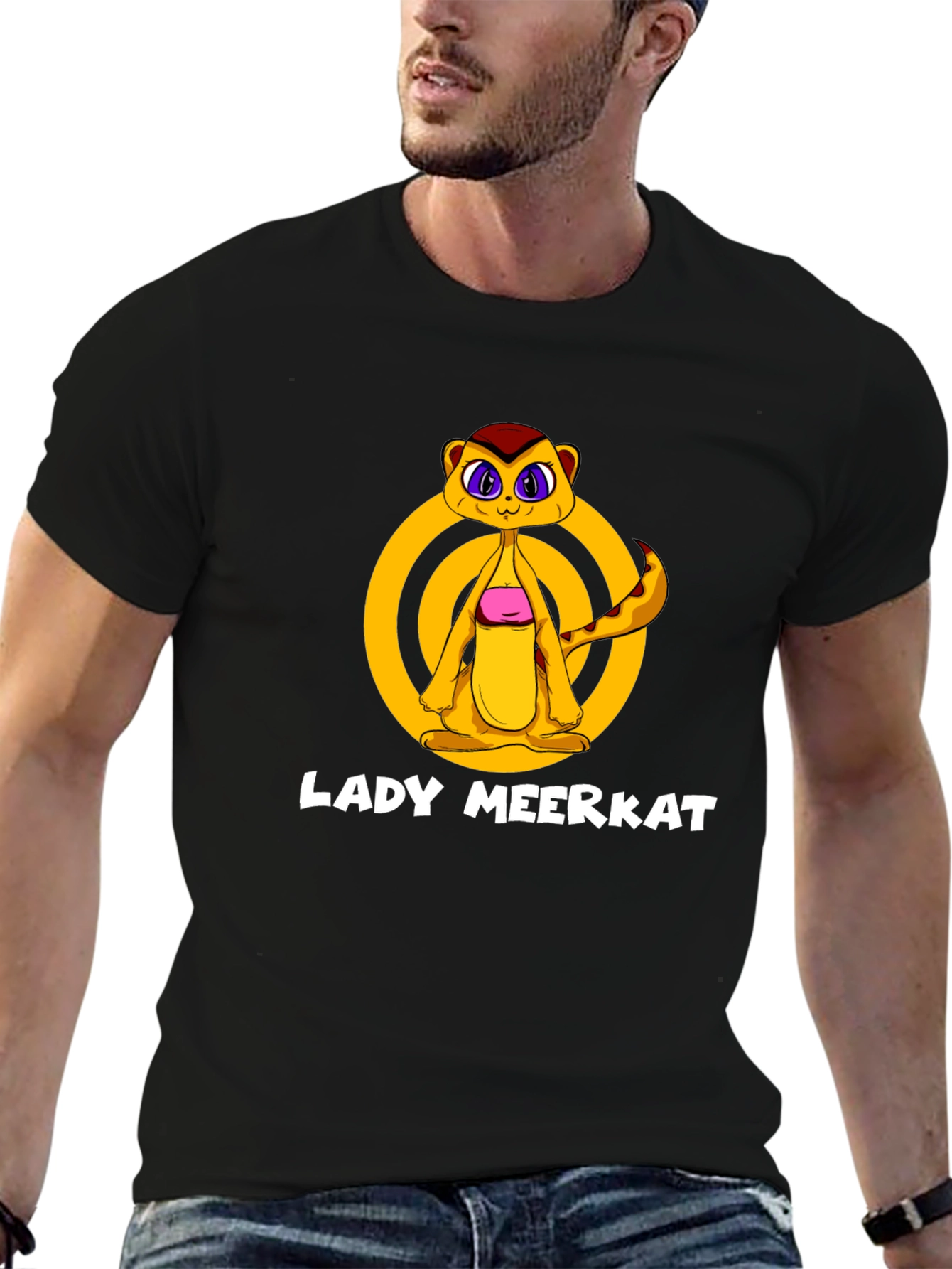 Lady Meerkat Graphic Tee