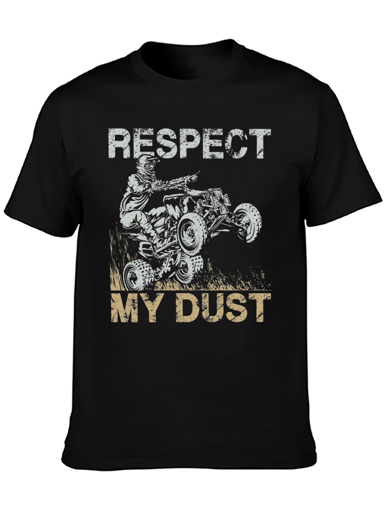 Respect My Dust ATV Rider Graphic Tee