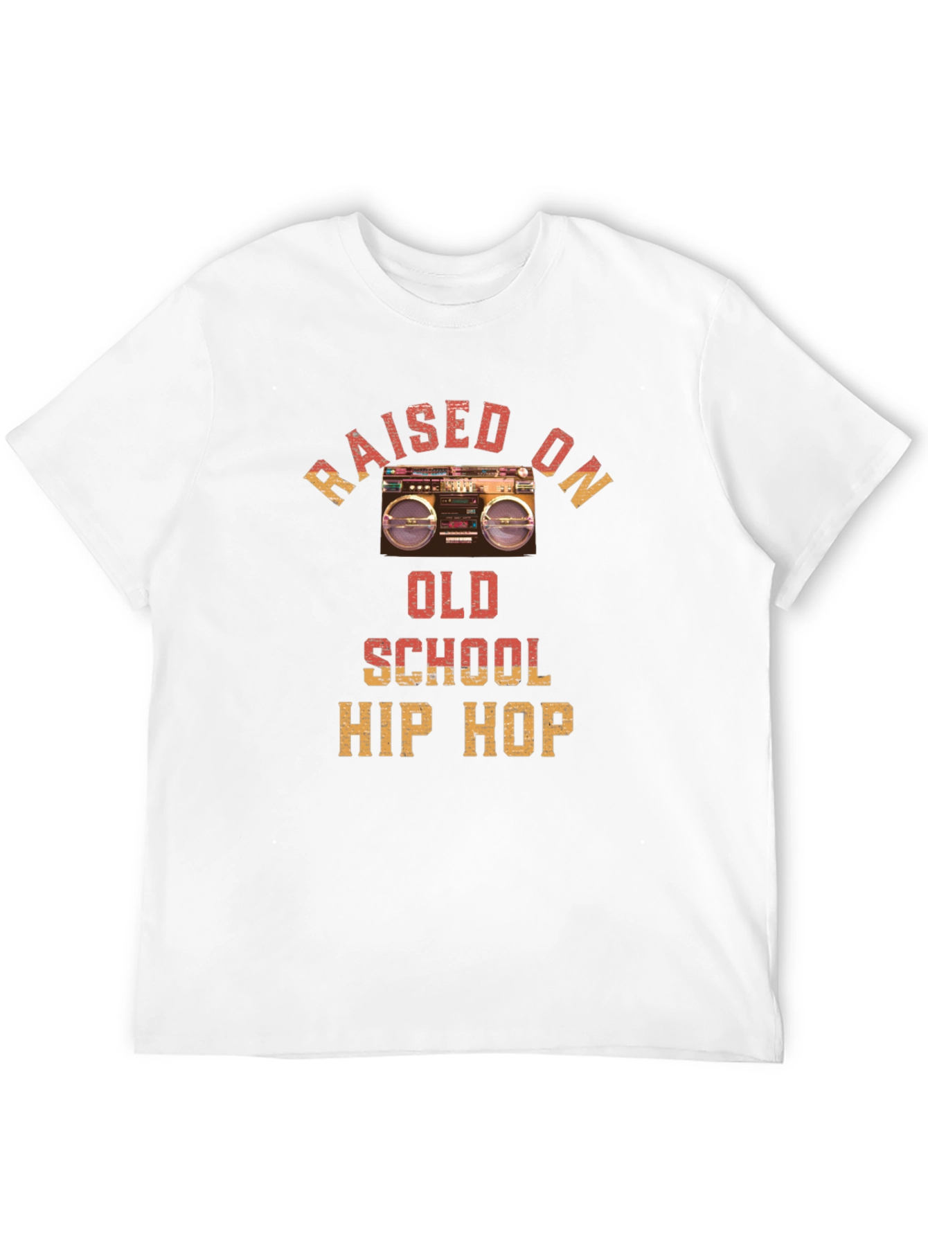 Raised on Old School Hip Hop T-Shirt