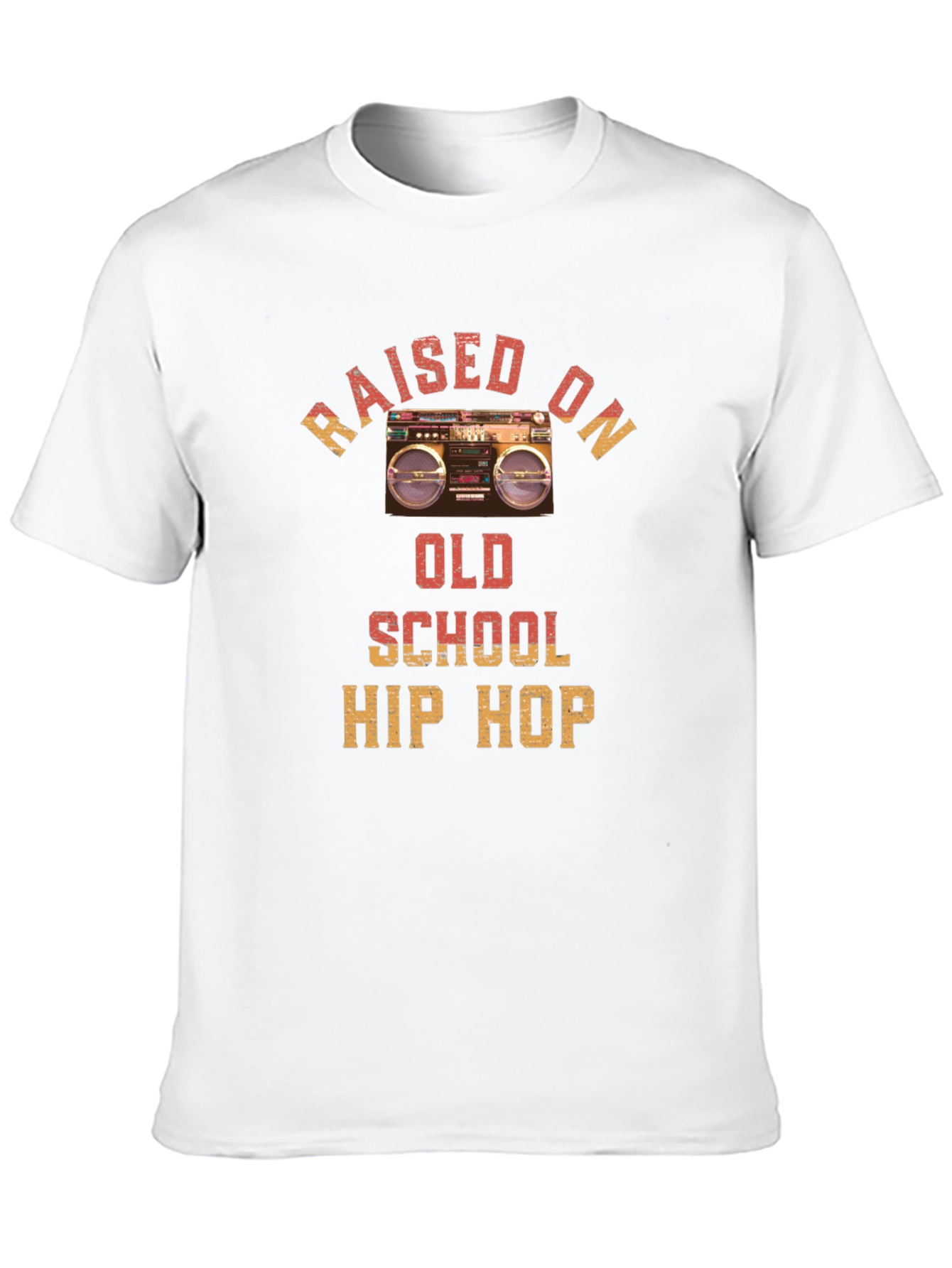 Raised on Old School Hip Hop T-Shirt