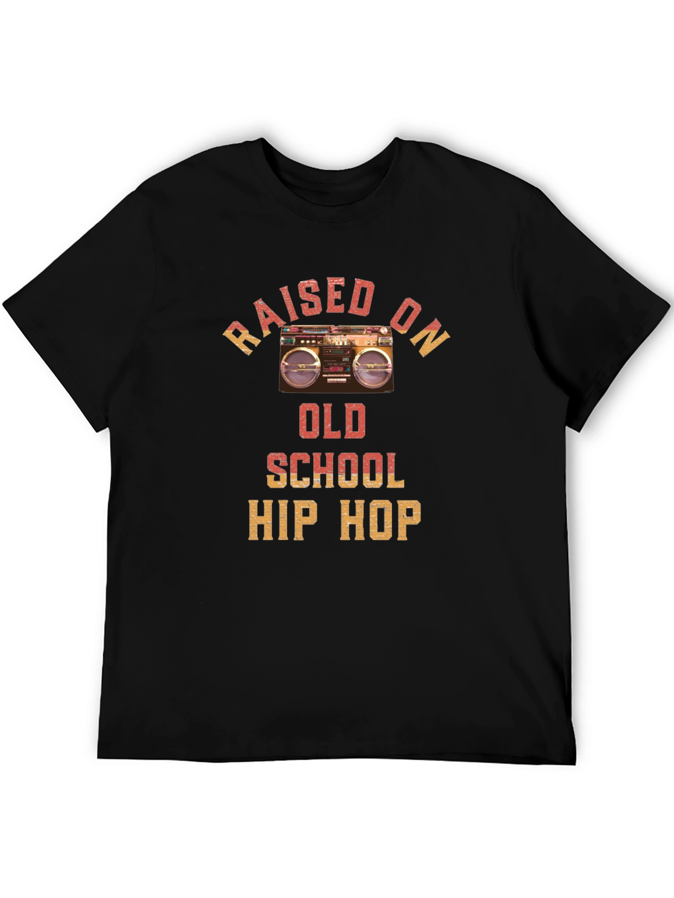 Raised on Old School Hip Hop T-Shirt