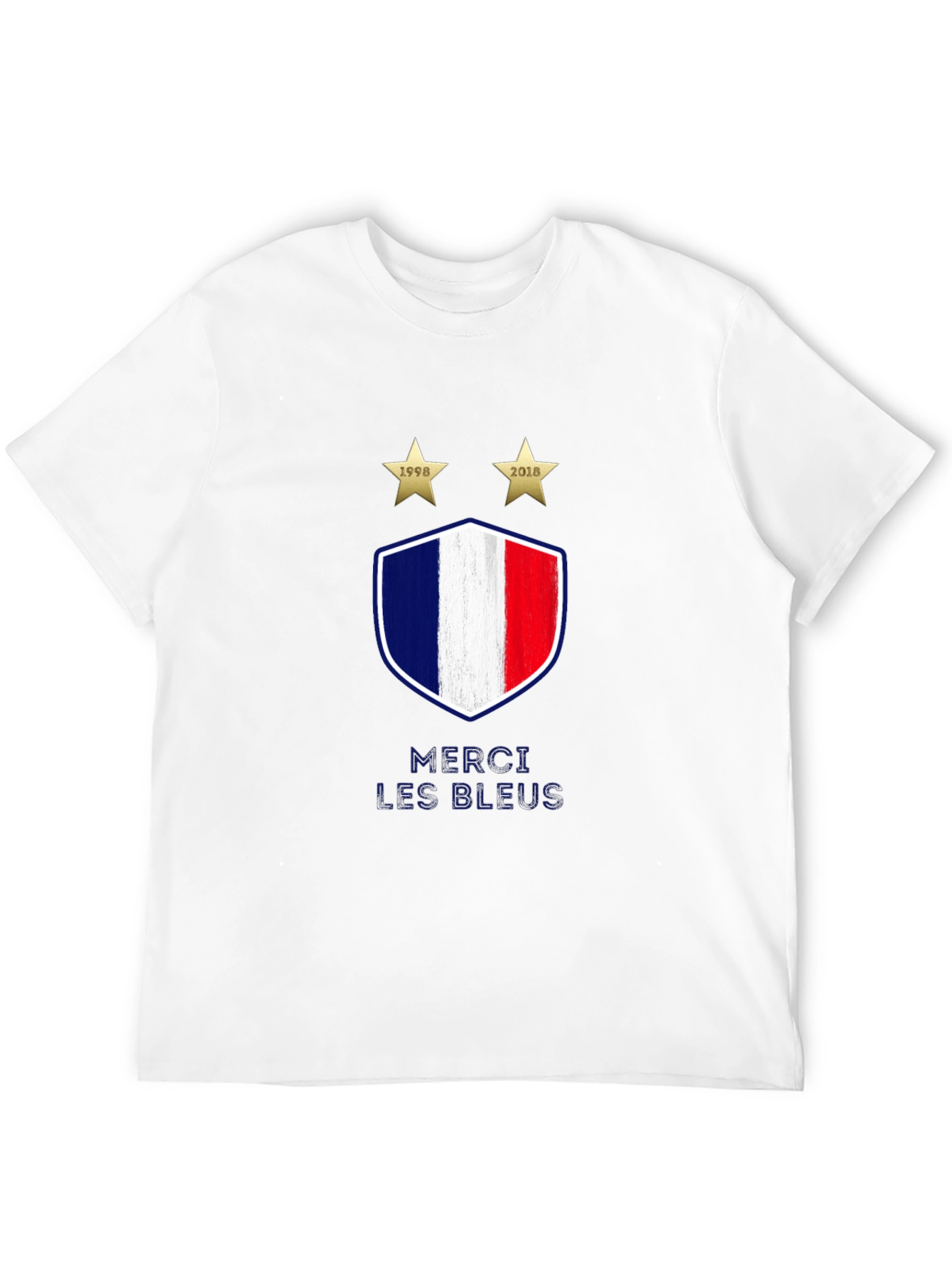 France Soccer Merci Les Bleus T-Shirt