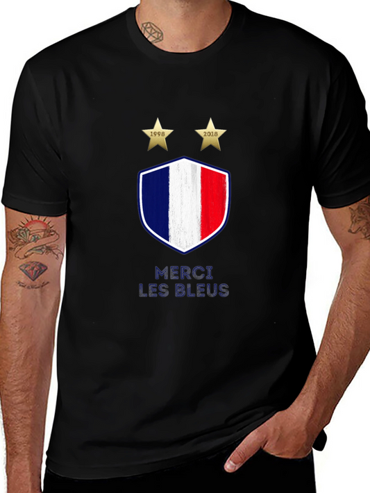 France Soccer Merci Les Bleus T-Shirt