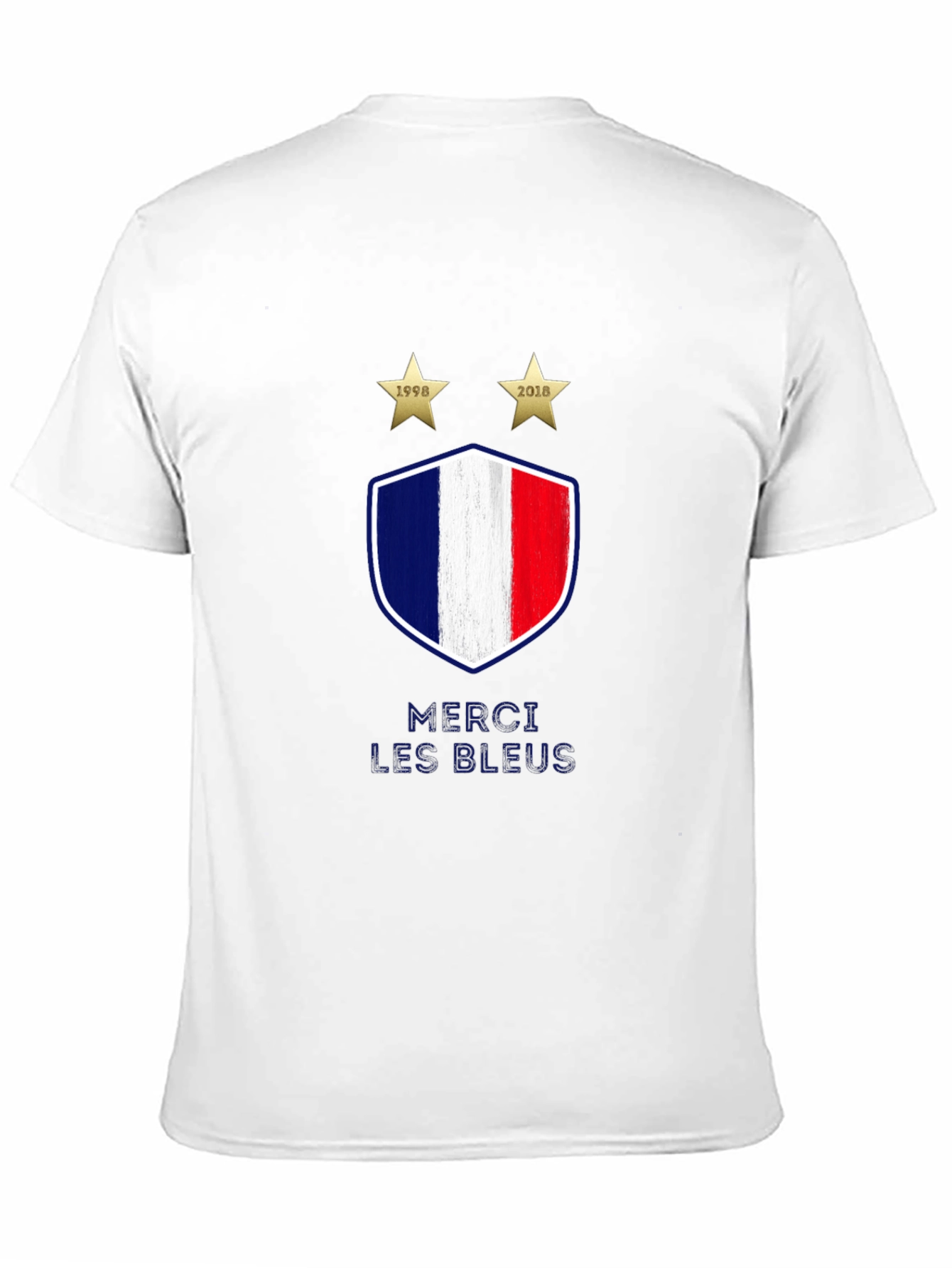 France Soccer Merci Les Bleus T-Shirt