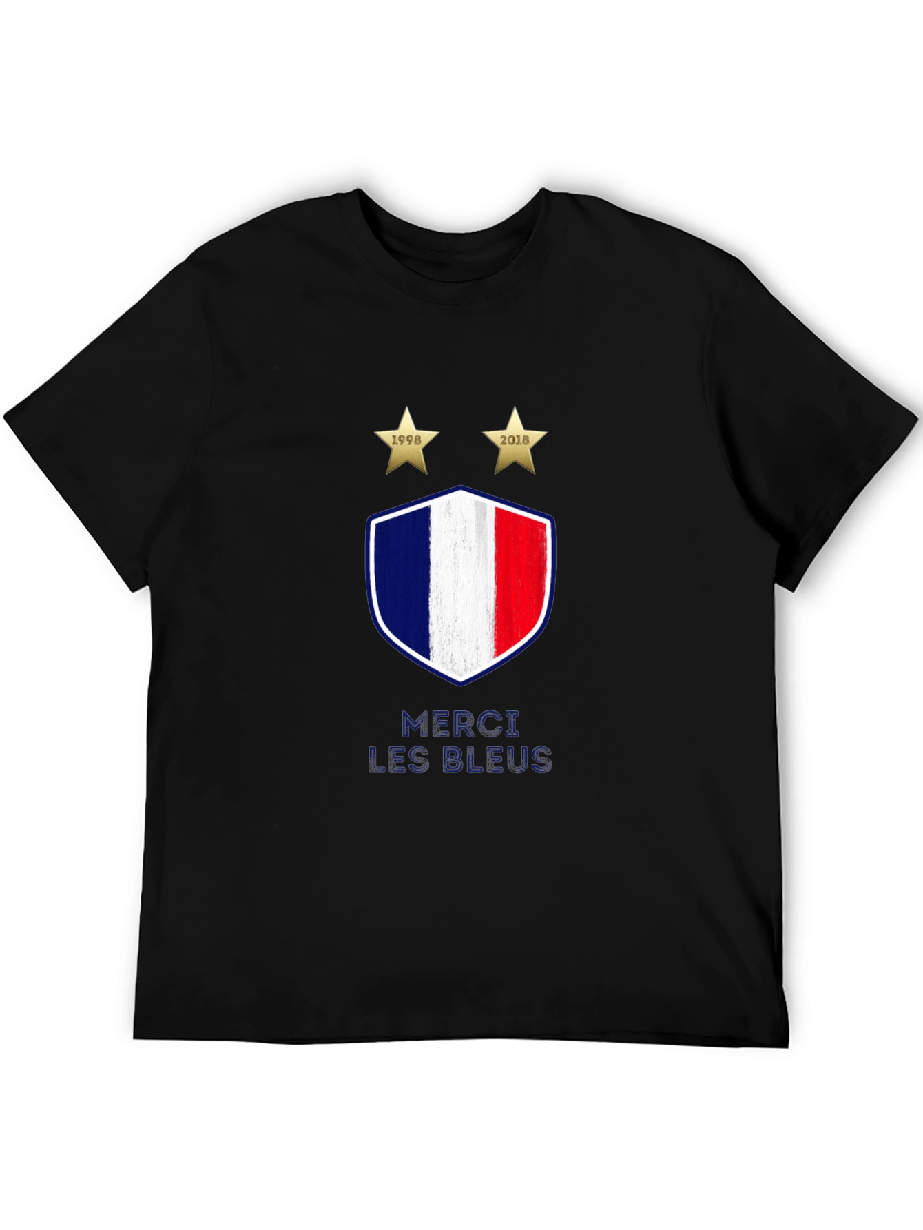 France Soccer Merci Les Bleus T-Shirt