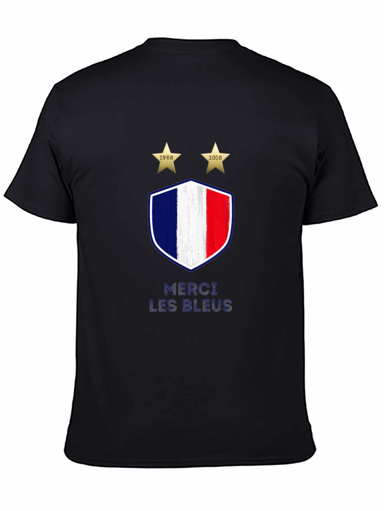 France Soccer Merci Les Bleus T-Shirt
