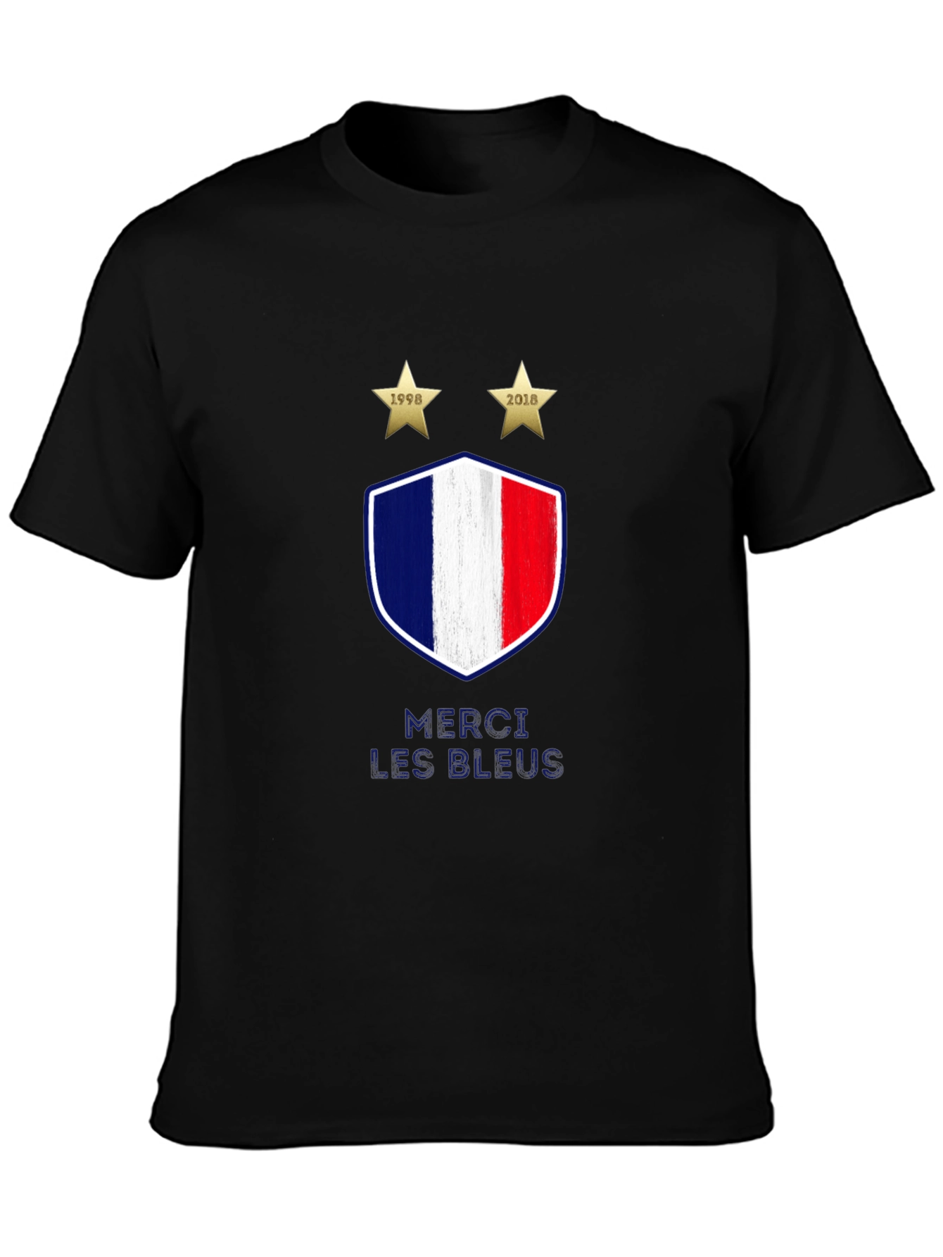 France Soccer Merci Les Bleus T-Shirt