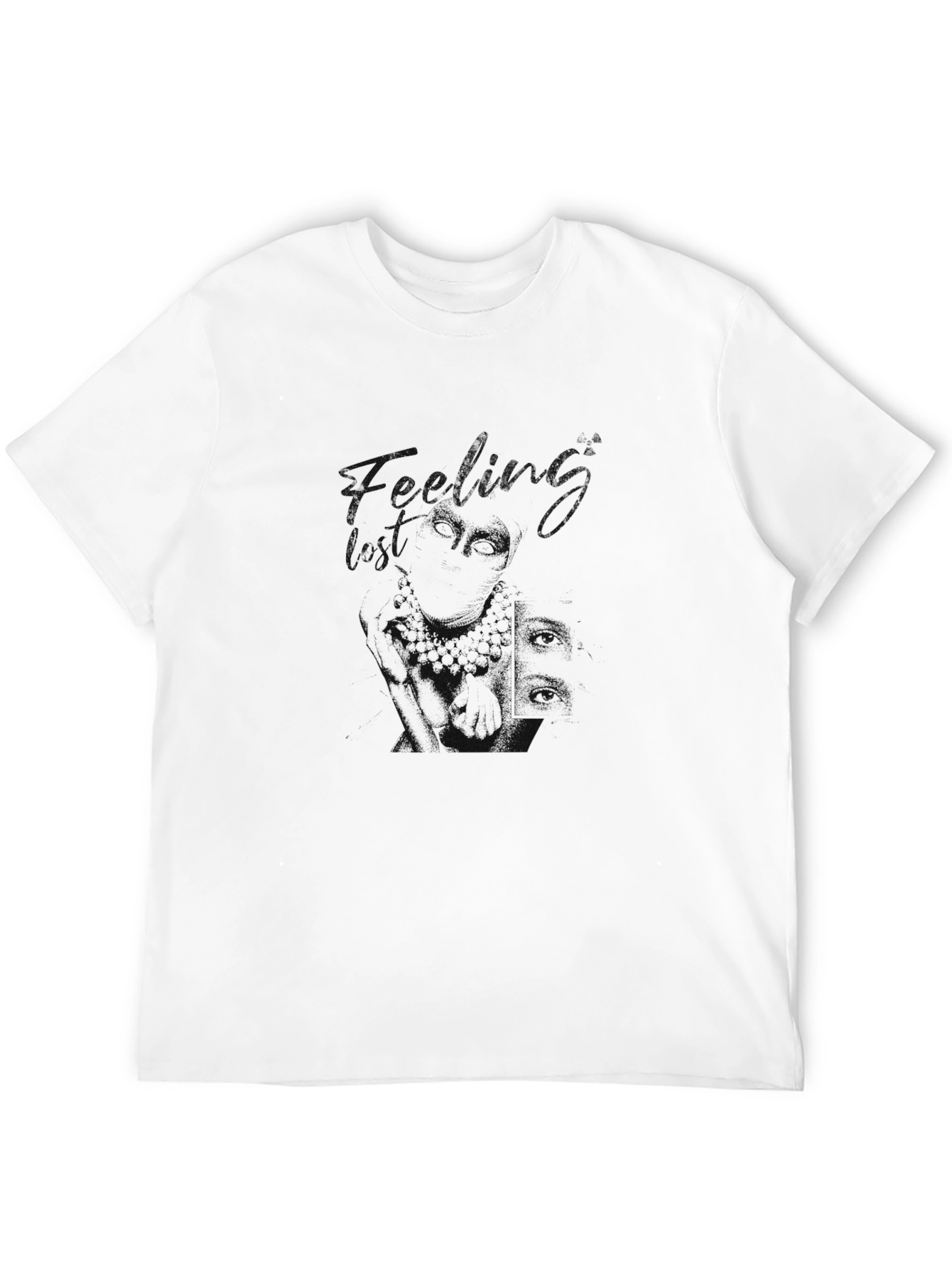 Plain Black Crew Neck Short Sleeve T-Shirt