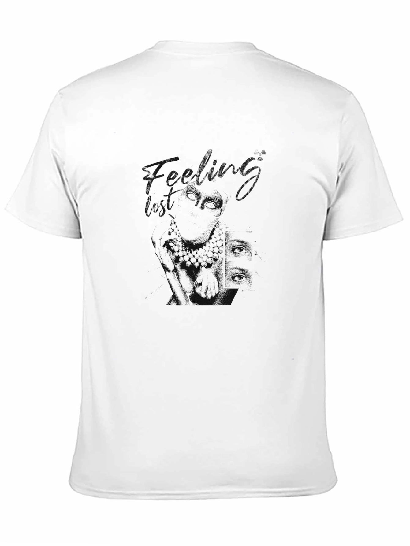 Plain Black Crew Neck Short Sleeve T-Shirt