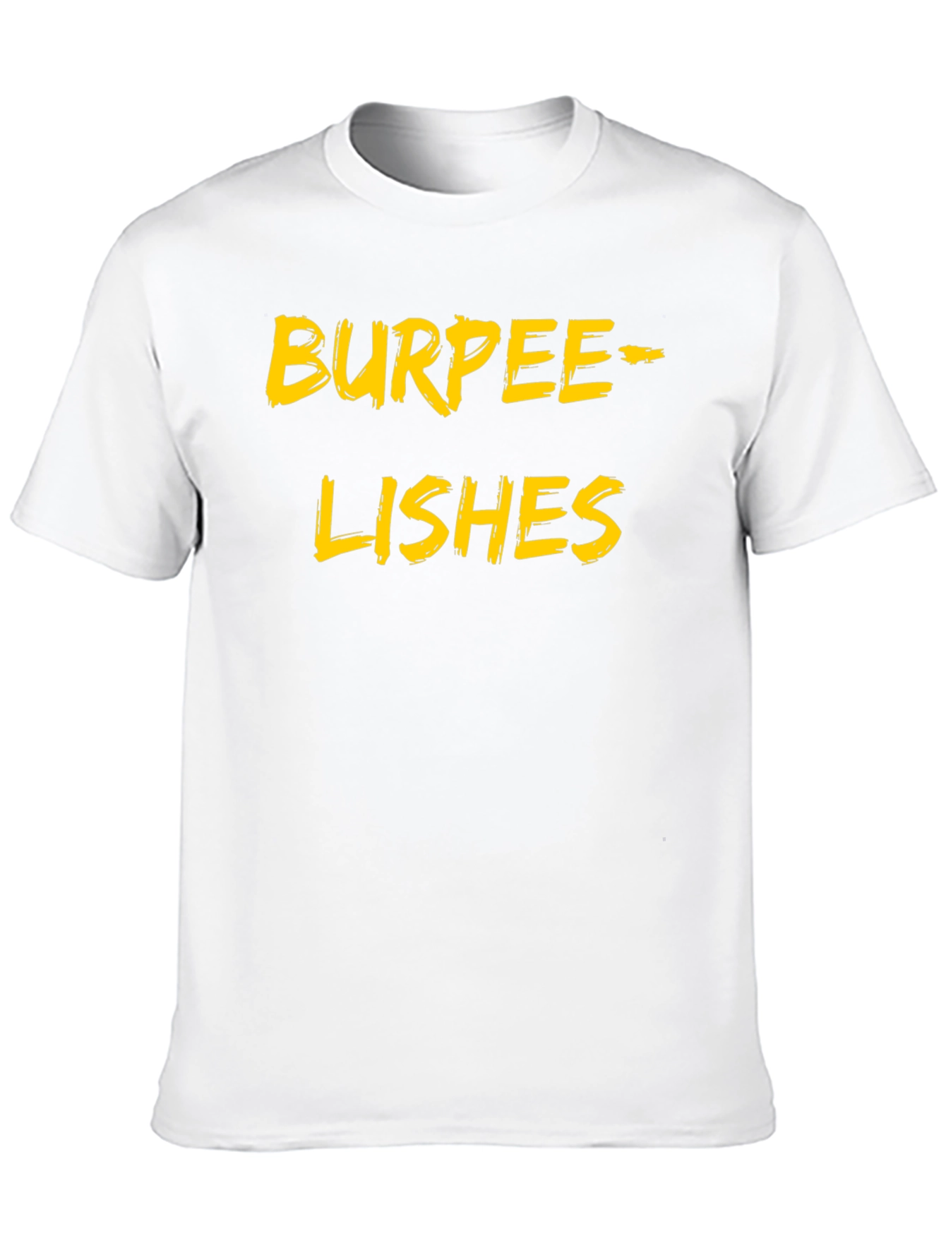 Burpeelishes Black T-Shirt Funny Workout