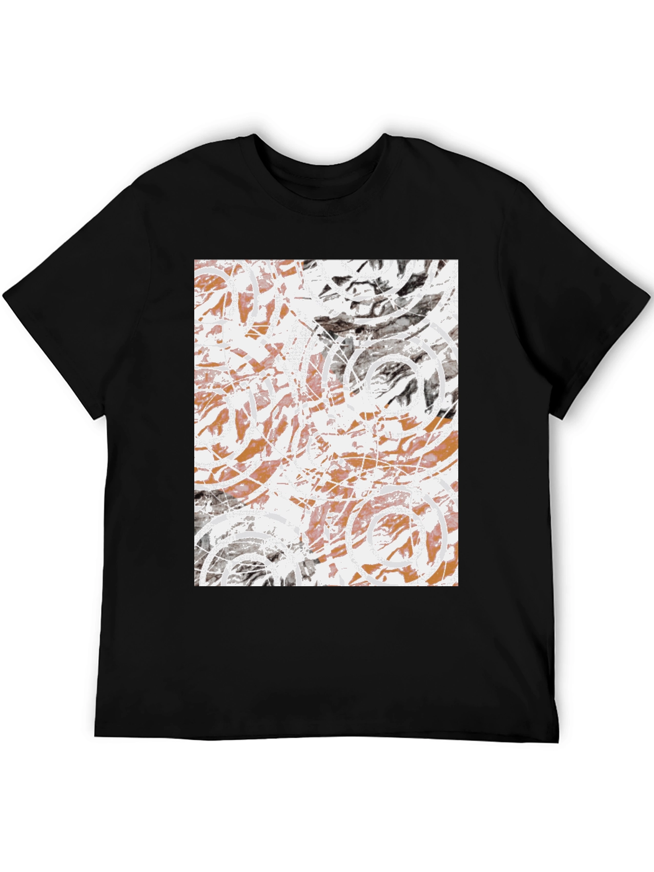 Abstract Art Graphic Tee - Modern Design