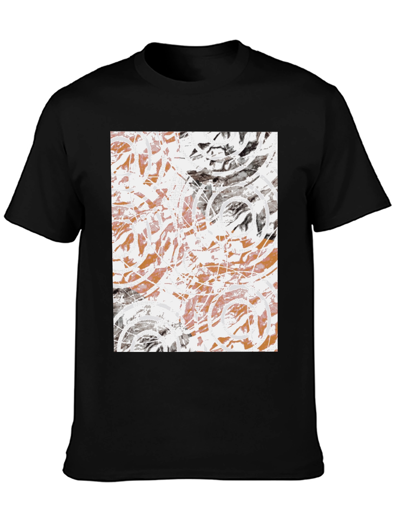 Abstract Art Graphic Tee - Modern Design