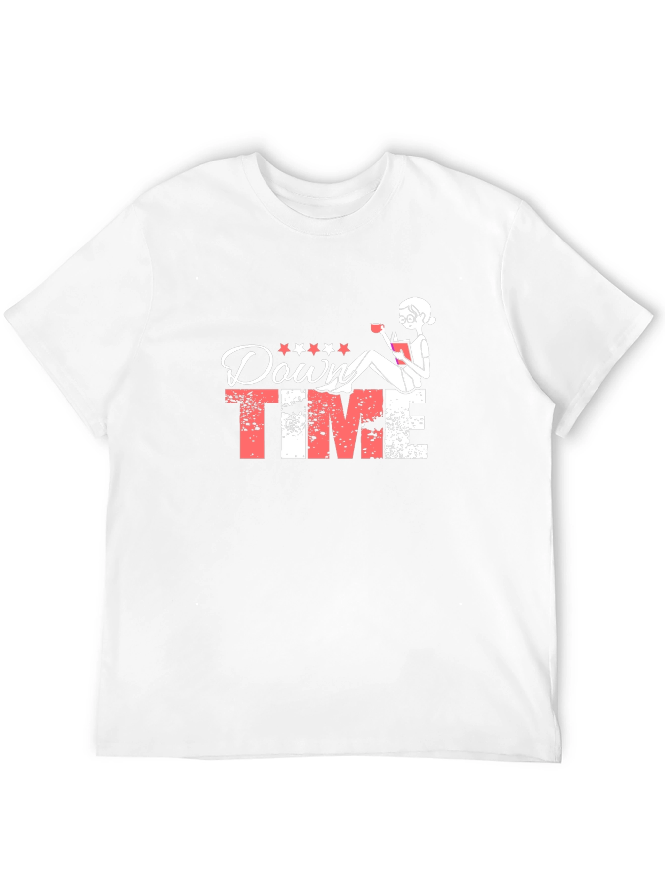 Down Time Graphic Tee - Relax and Recharge