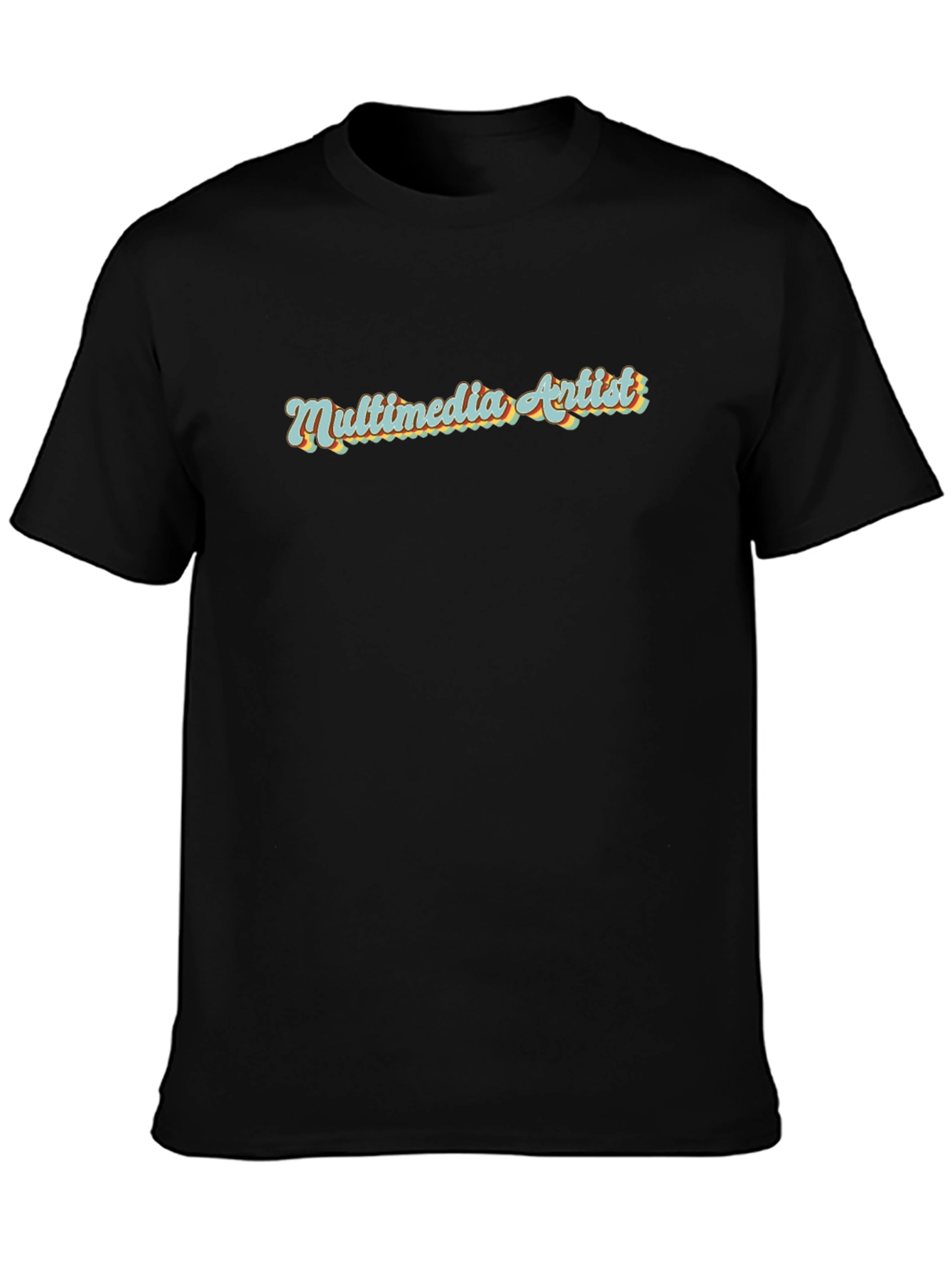 Multimedia Artist Black T-Shirt