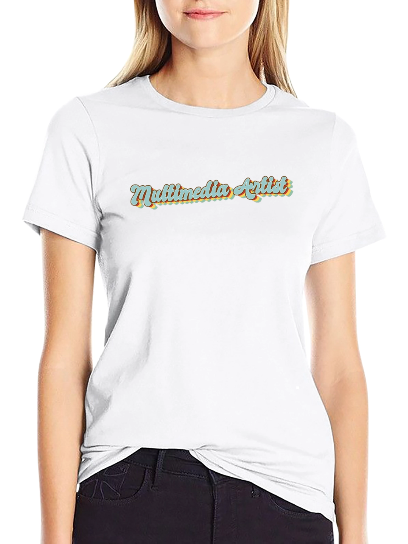 Multimedia Artist Black T-Shirt