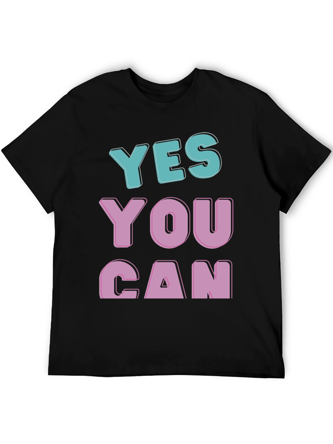 Yes You Can Graphic Tee - Motivational T-Shirt