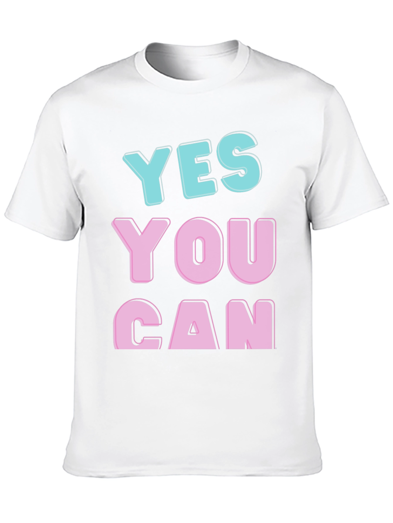 Yes You Can Graphic Tee - Motivational T-Shirt