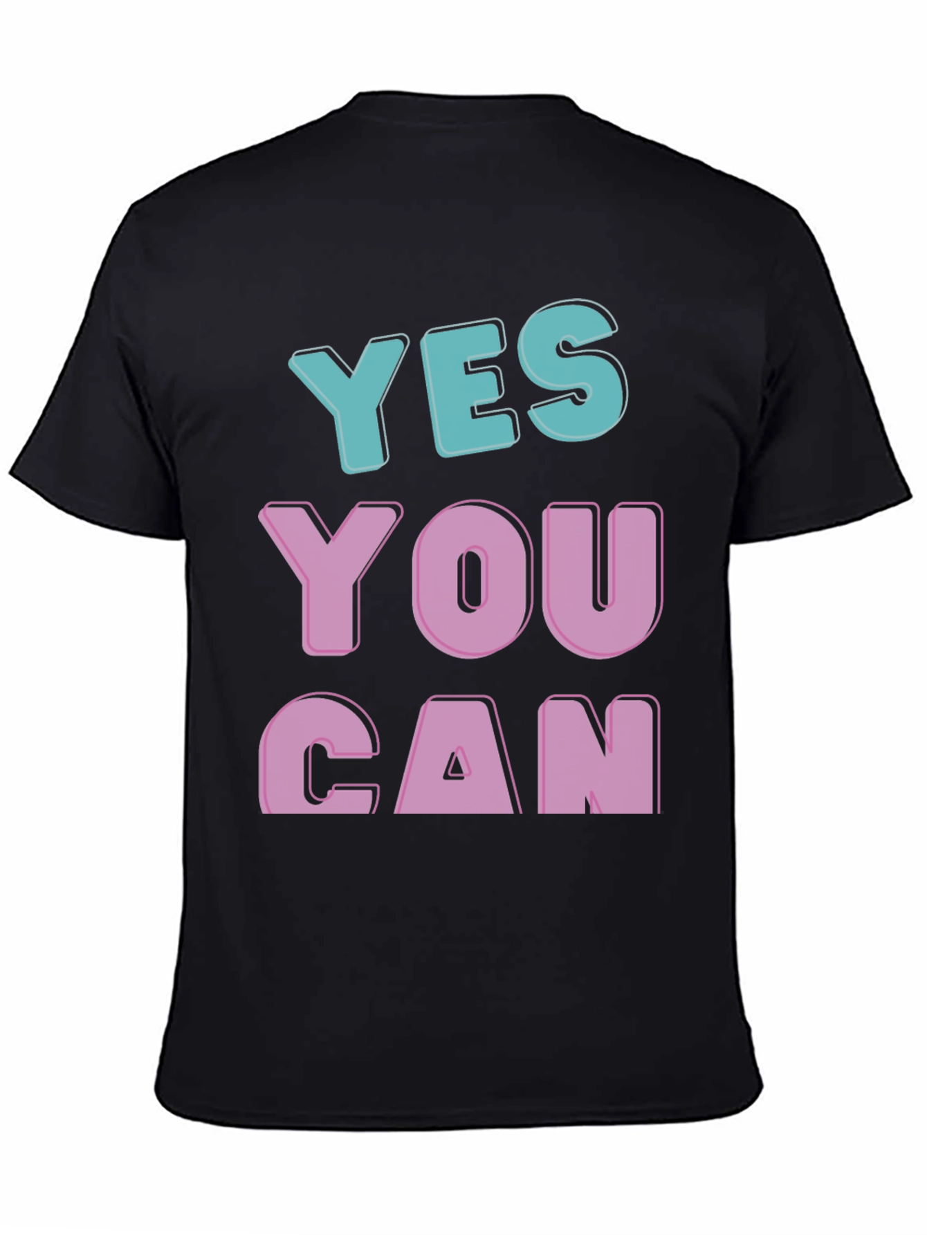 Yes You Can Graphic Tee - Motivational T-Shirt