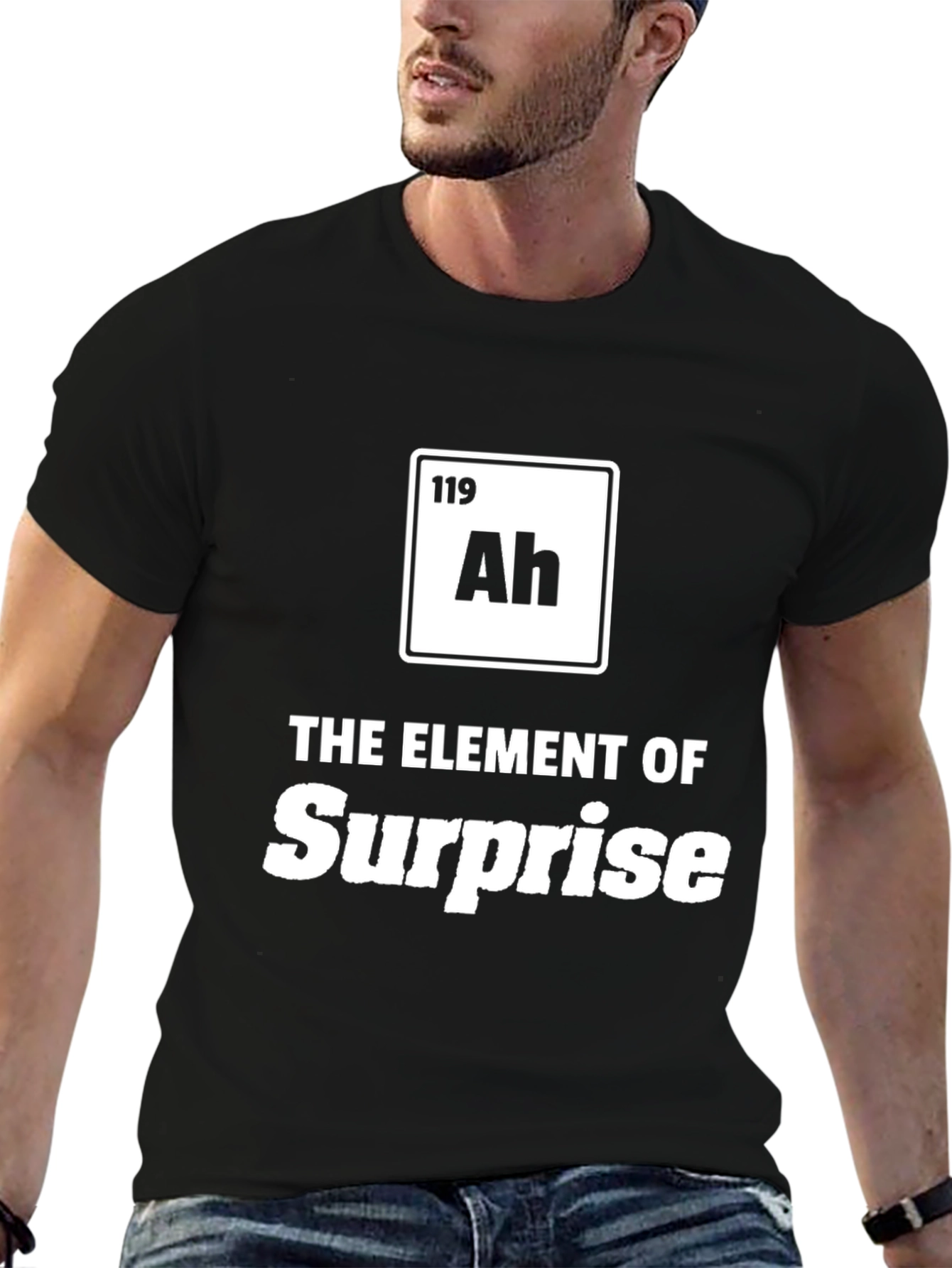 Element of Surprise T-Shirt - Ah Periodic Table Style