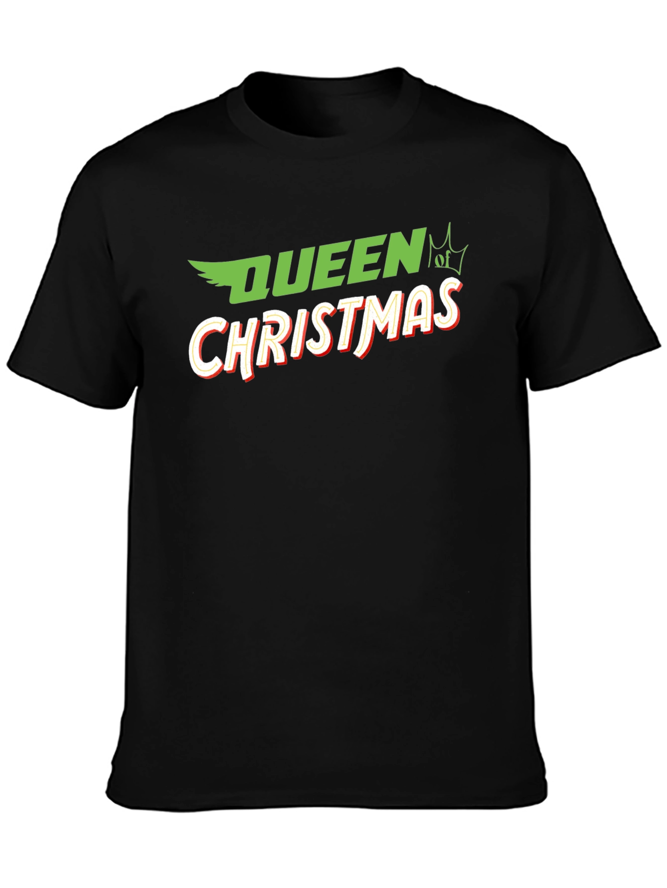 Queen of Christmas T-Shirt - Festive Holiday Apparel
