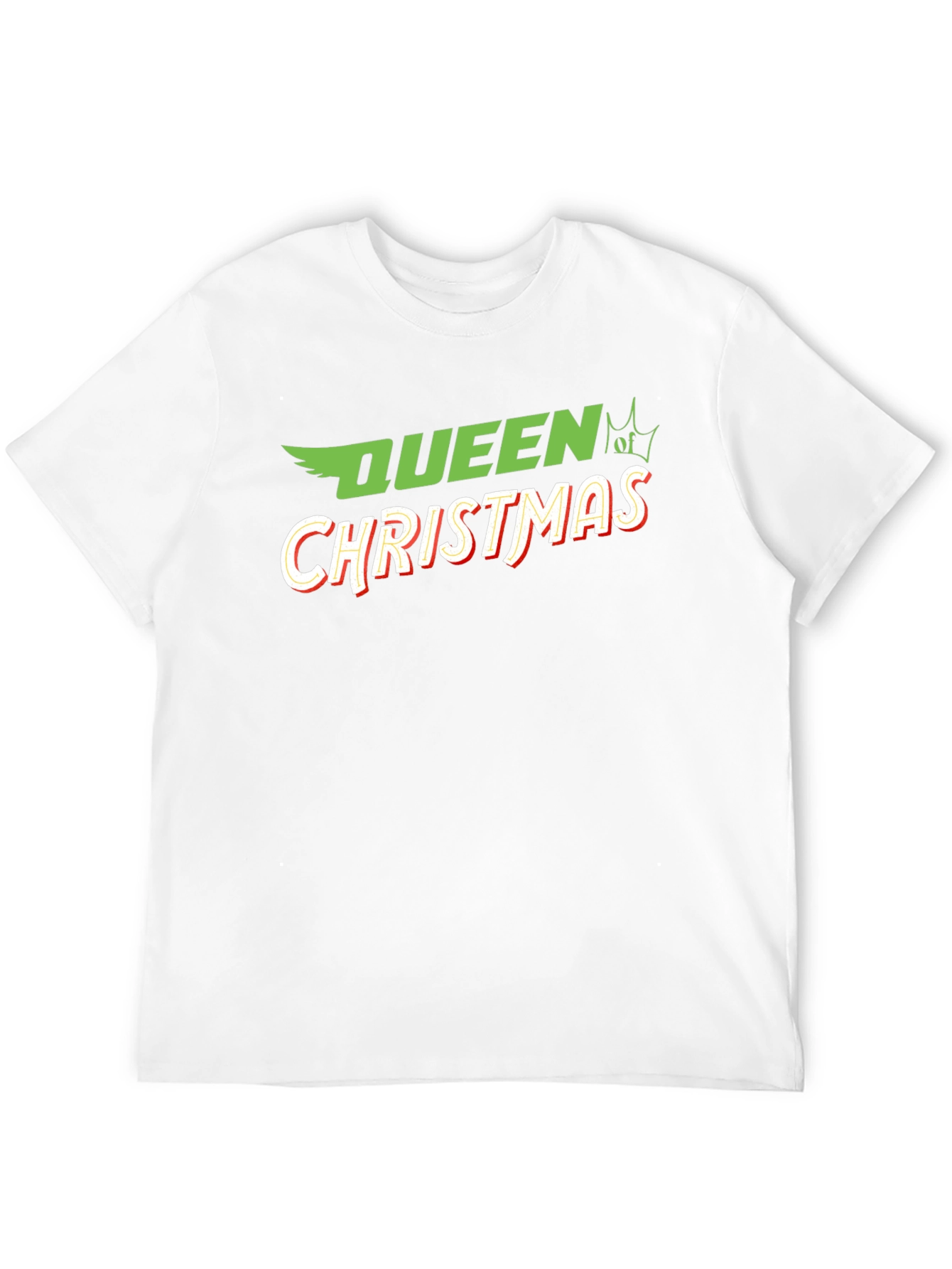 Queen of Christmas T-Shirt - Festive Holiday Apparel