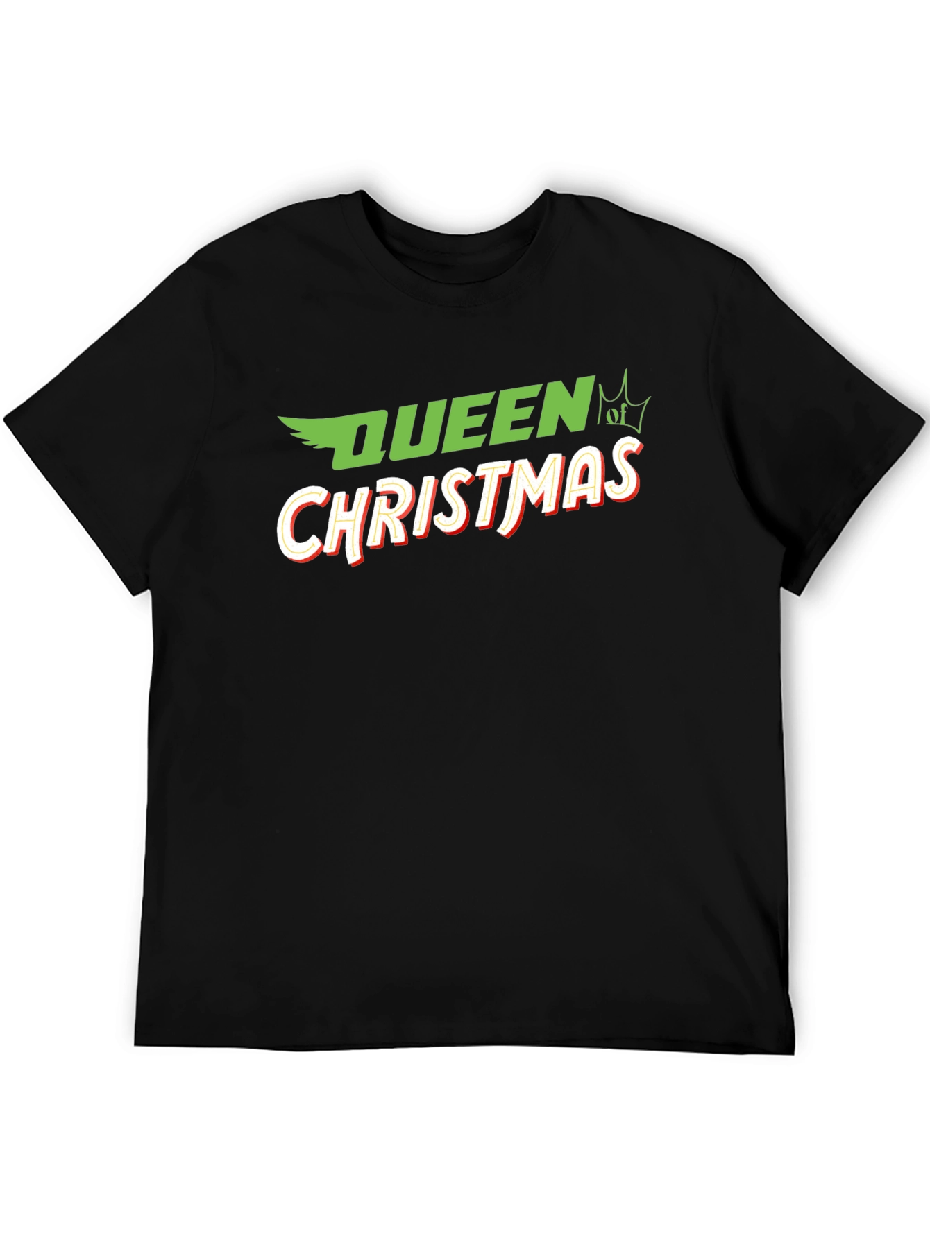 Queen of Christmas T-Shirt - Festive Holiday Apparel