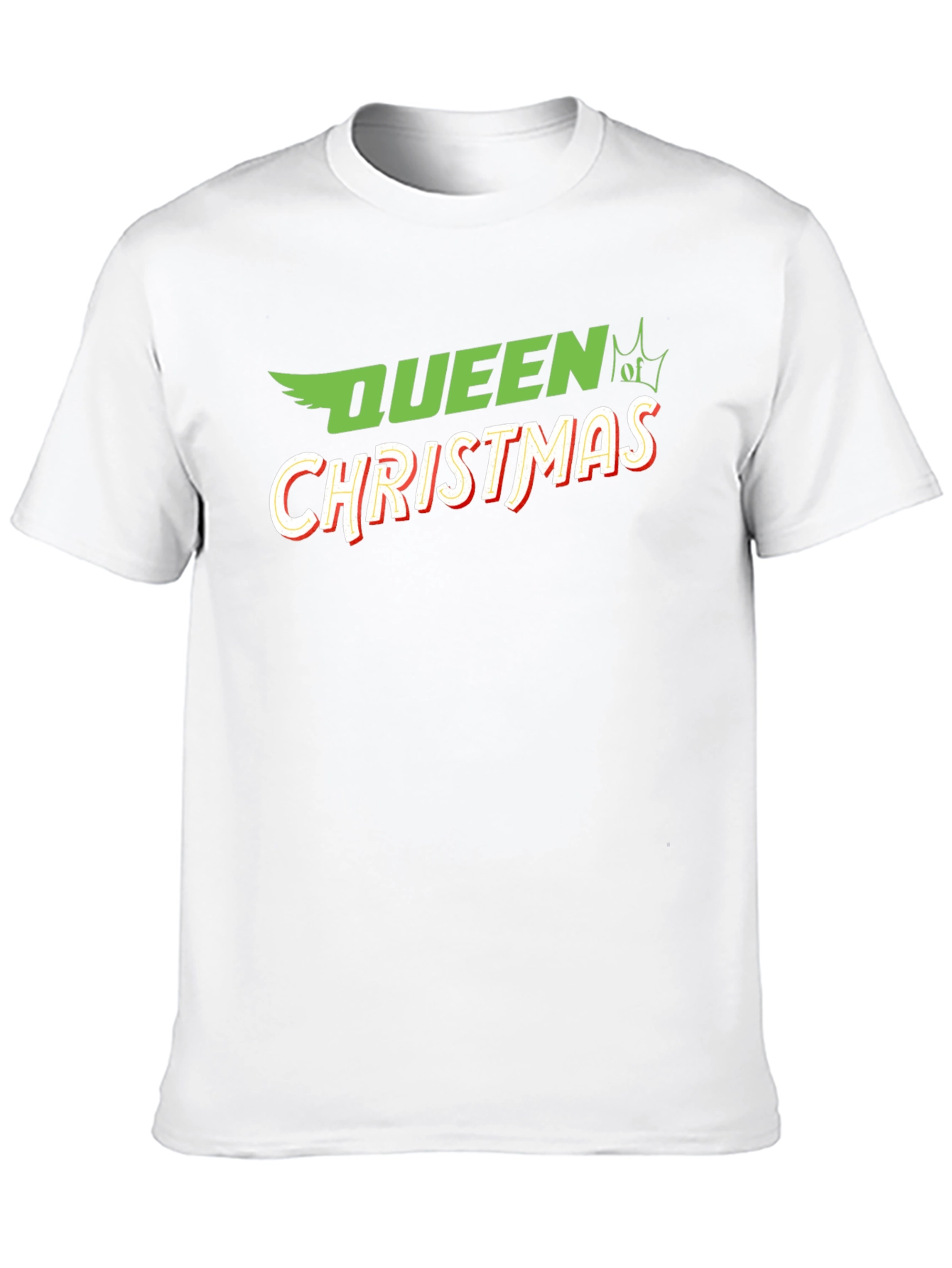 Queen of Christmas T-Shirt - Festive Holiday Apparel