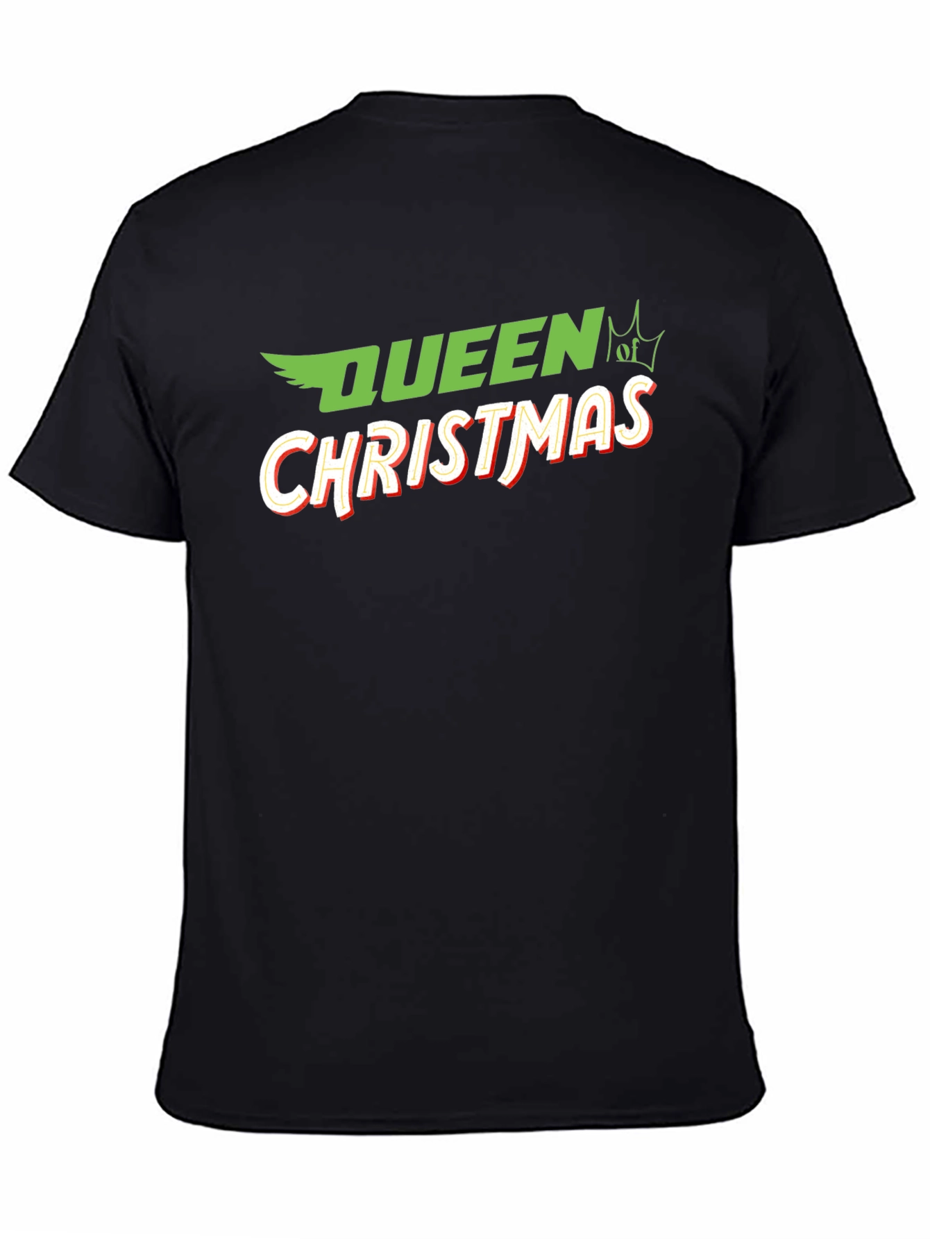 Queen of Christmas T-Shirt - Festive Holiday Apparel