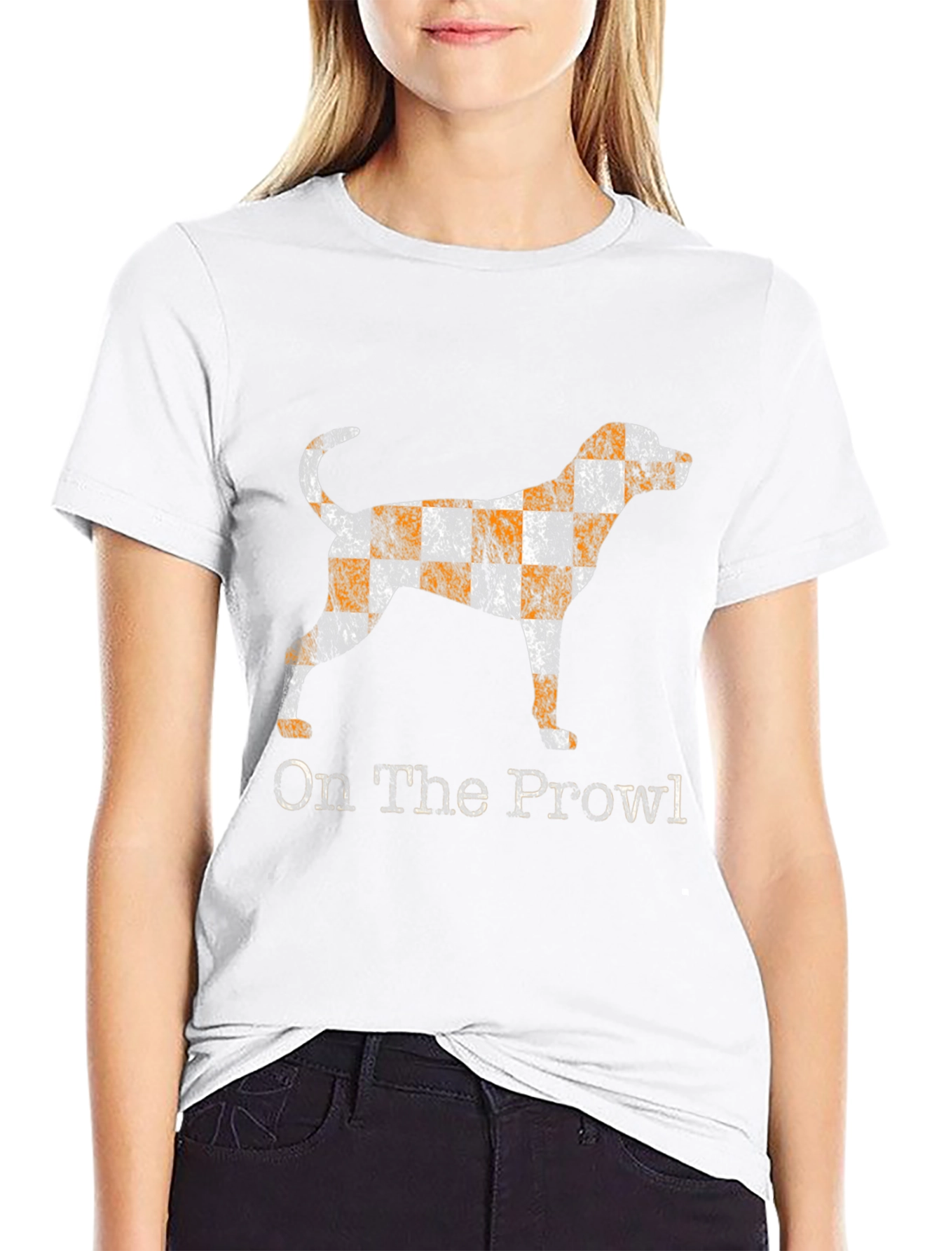 On The Prowl Dog Graphic T-Shirt