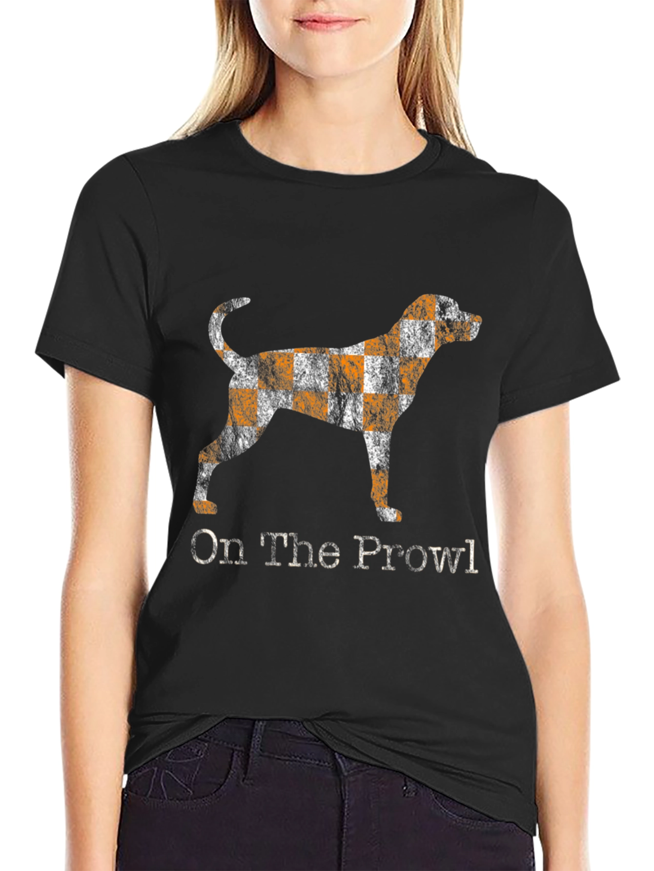 On The Prowl Dog Graphic T-Shirt
