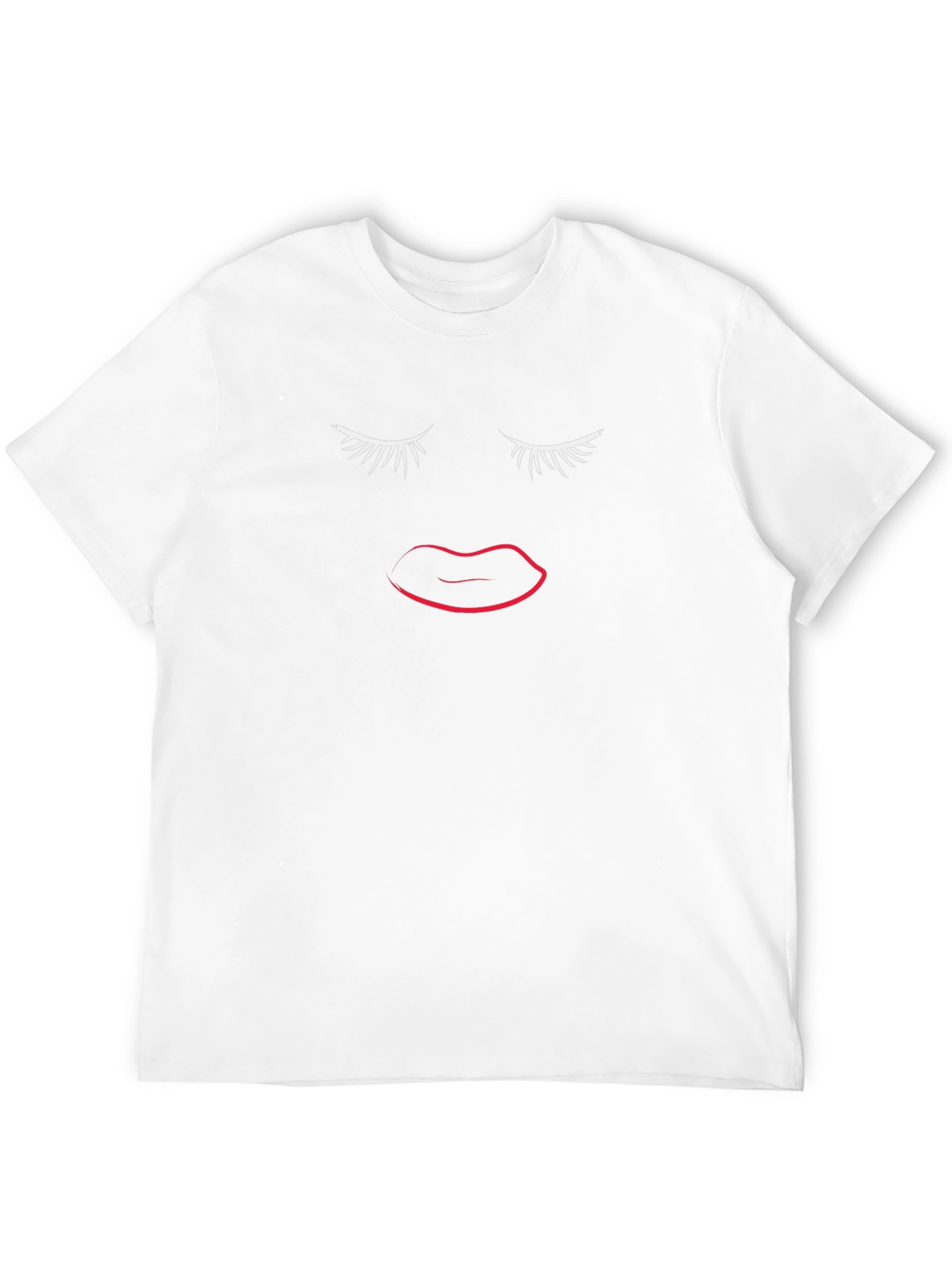 Glam Face Graphic Tee - Stylish Unisex T-Shirt
