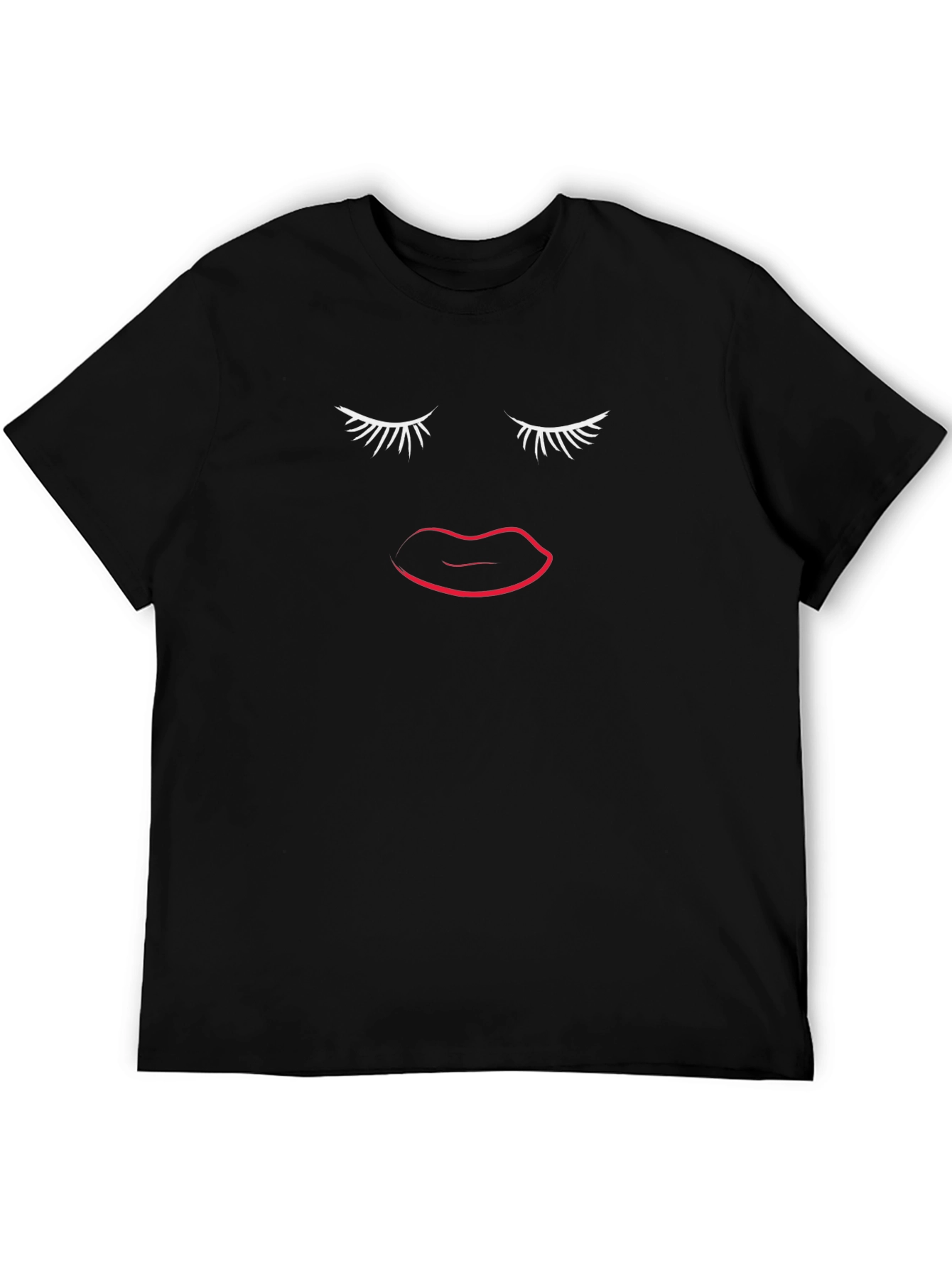 Glam Face Graphic Tee - Stylish Unisex T-Shirt