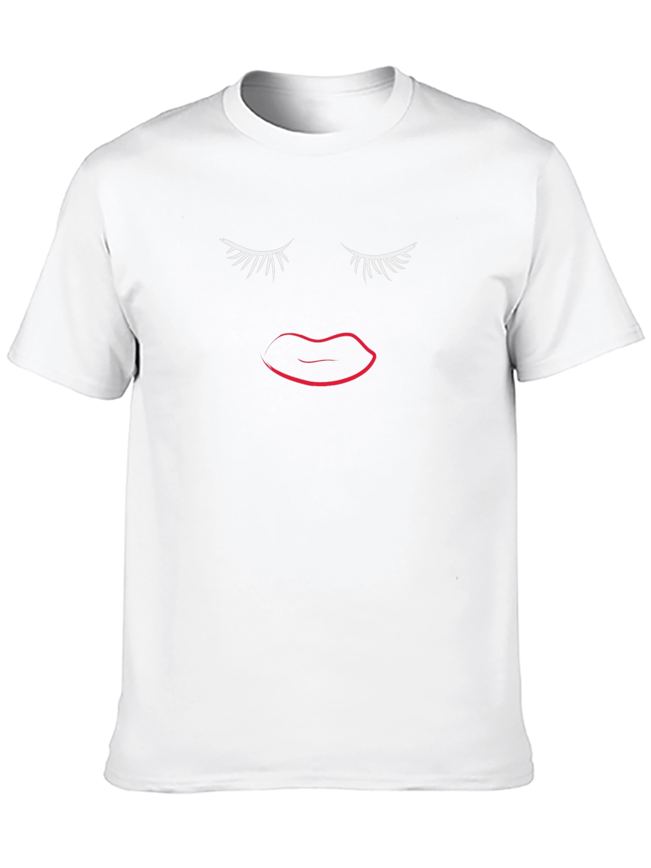 Glam Face Graphic Tee - Stylish Unisex T-Shirt