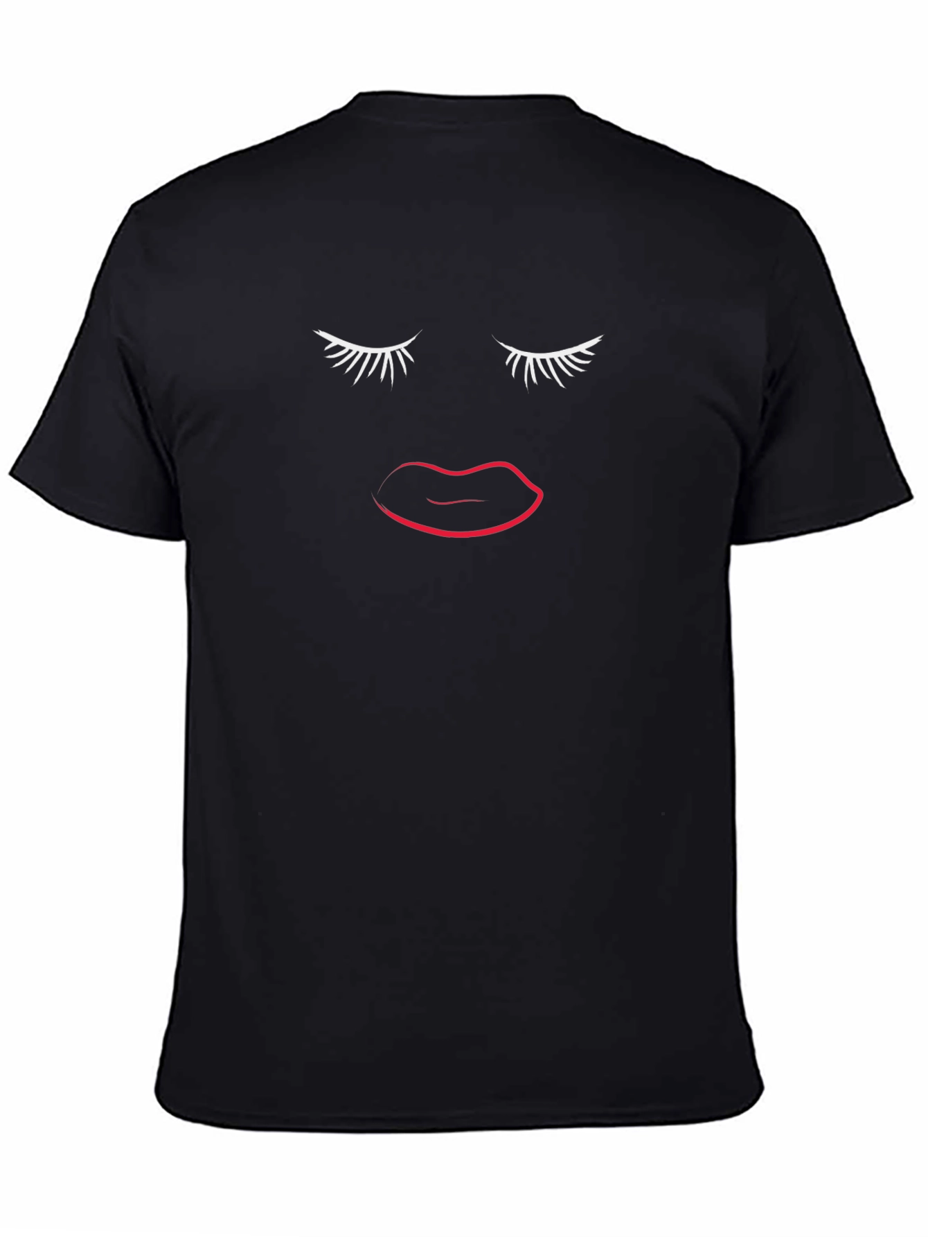 Glam Face Graphic Tee - Stylish Unisex T-Shirt